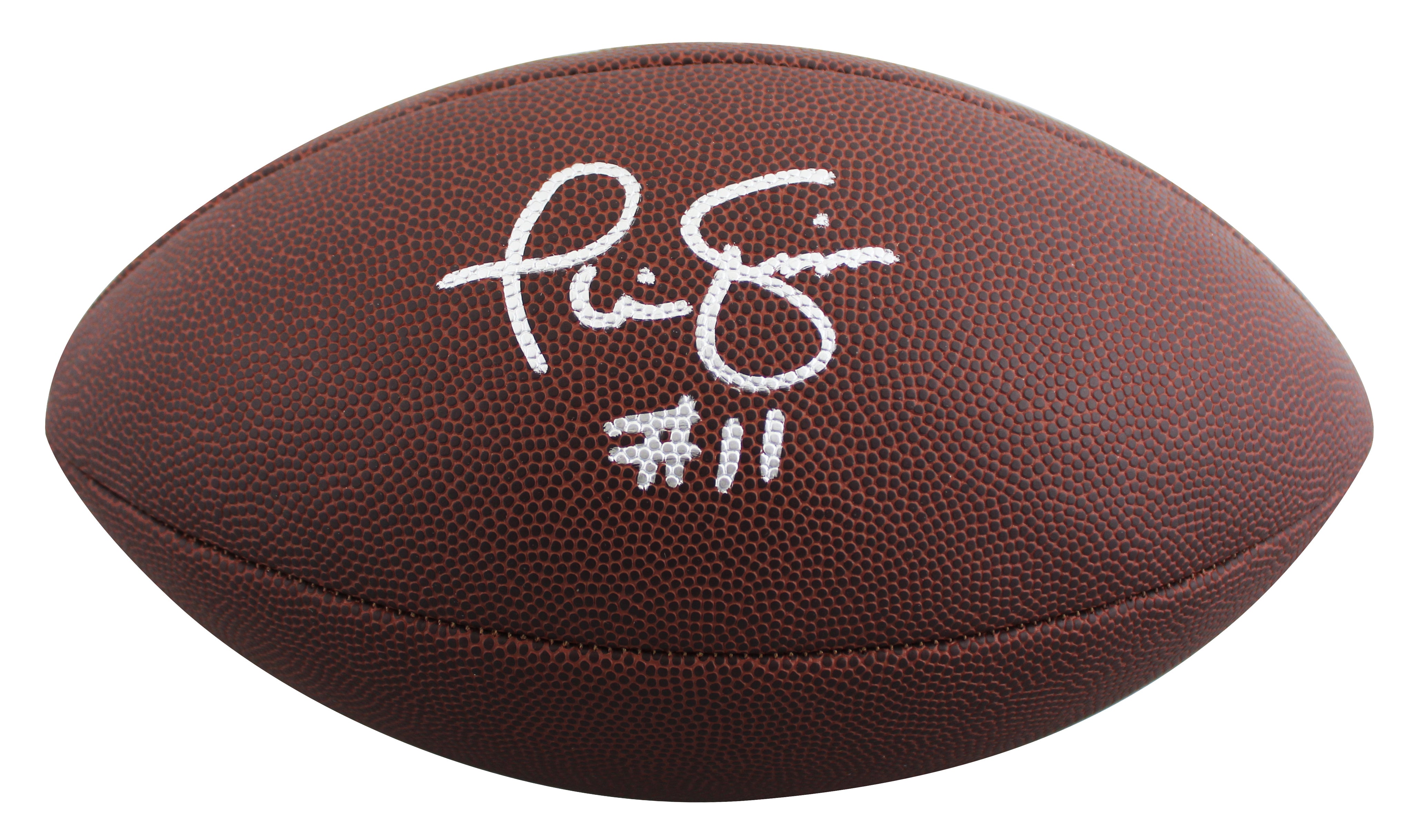 Giants Phil Simms Authentic Signed Wilson Super Grip Nfl Football BAS Witnessed
