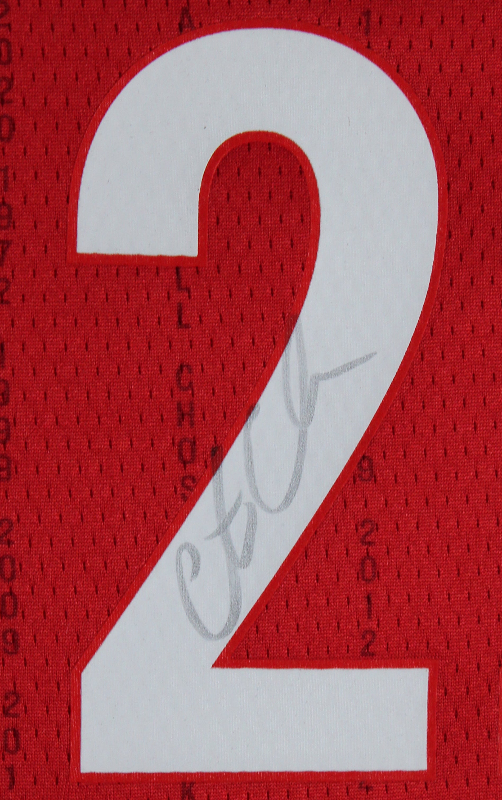 Fever Caitlin Clark Authentic Signed Red Nike Framed Jersey JSA #ZZ07825