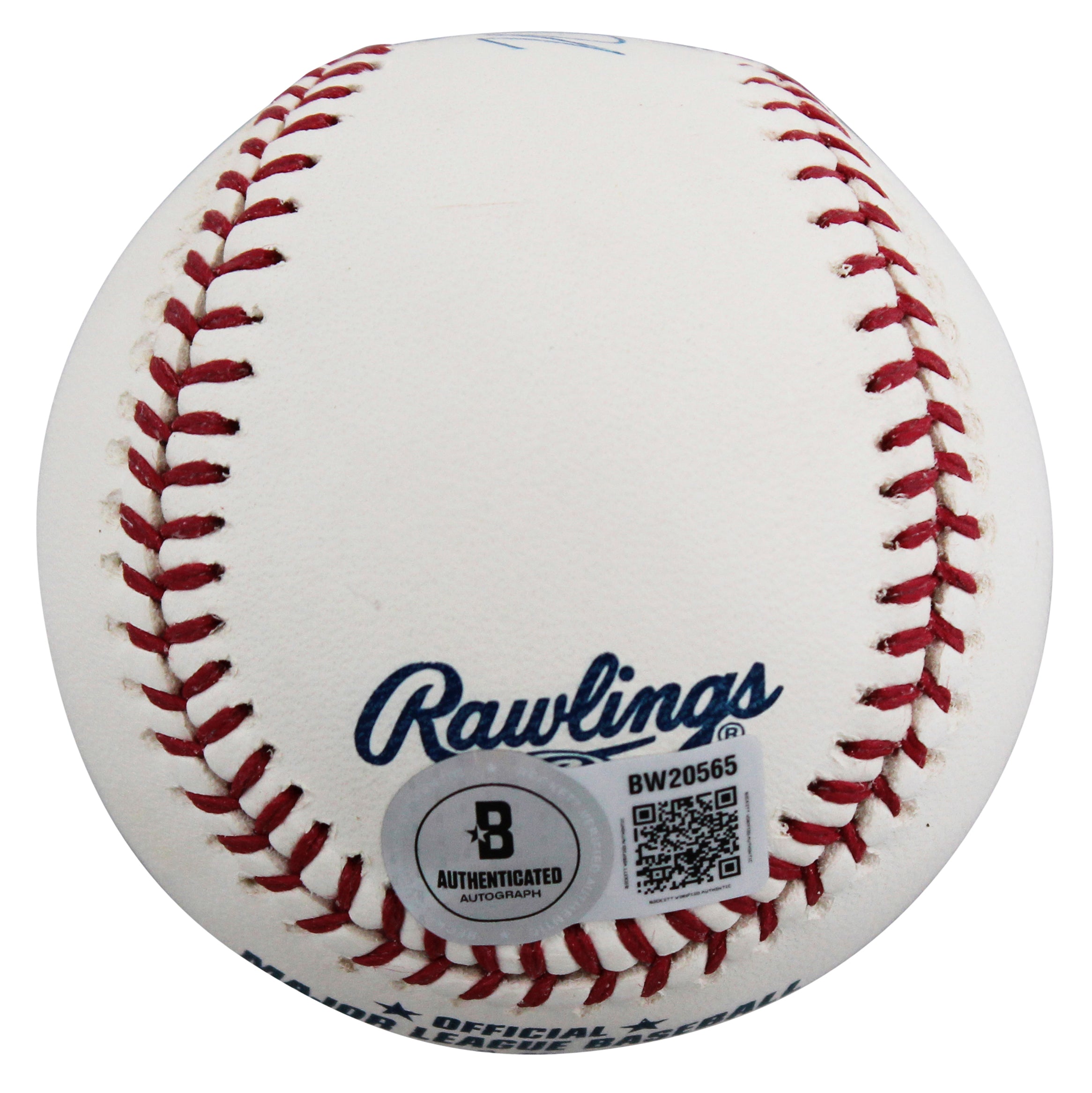 D-Backs Nick Ahmed Authentic Signed Allen Selig OML Baseball BAS #BW20565