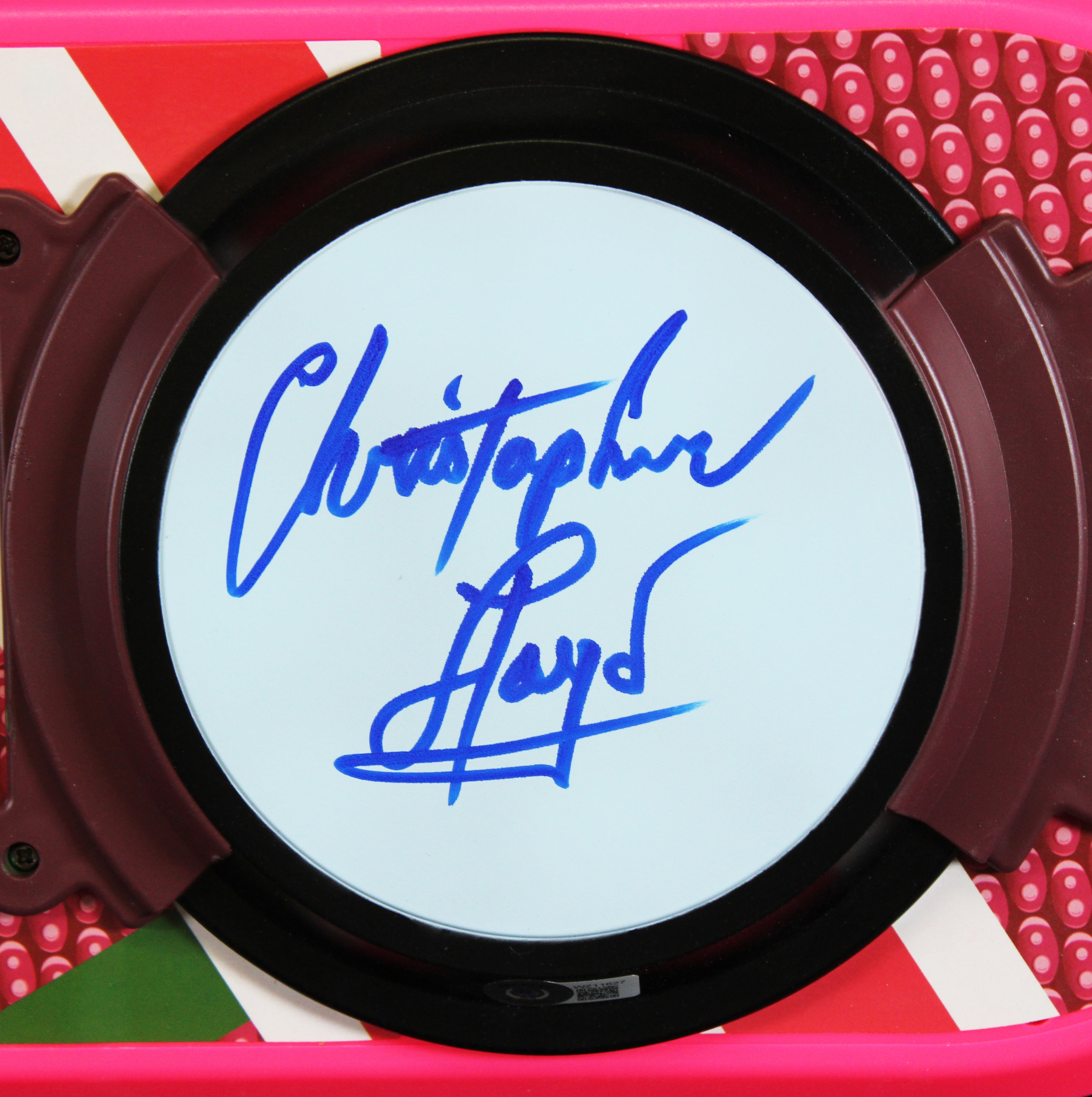 Michael J. Fox & Christopher Lloyd Back To The Future Signed Hoverboard BAS Wit