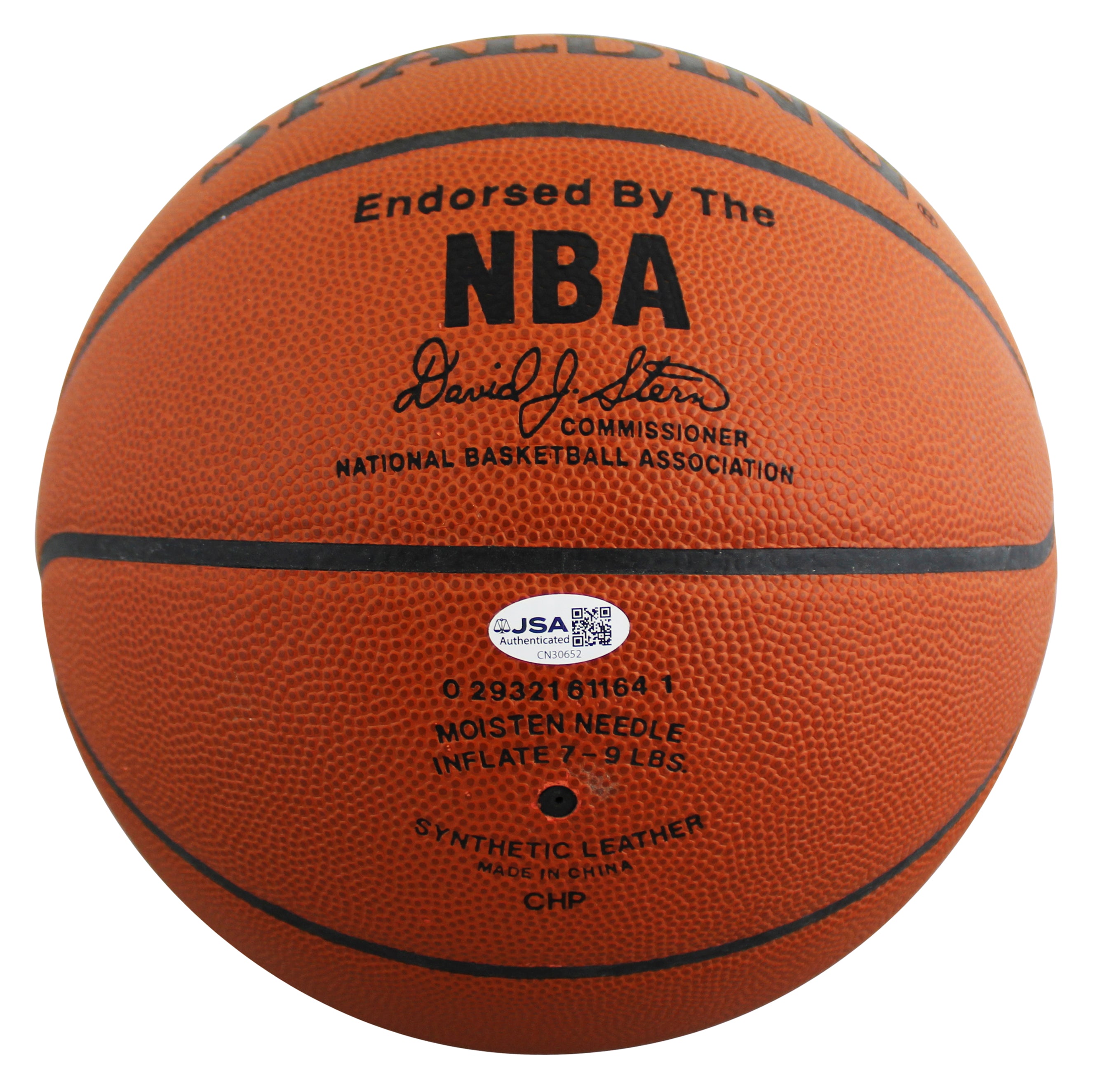 Lakers Kareem Abdul-Jabbar Authentic Signed Spalding I/O Basketball JSA #CN30652