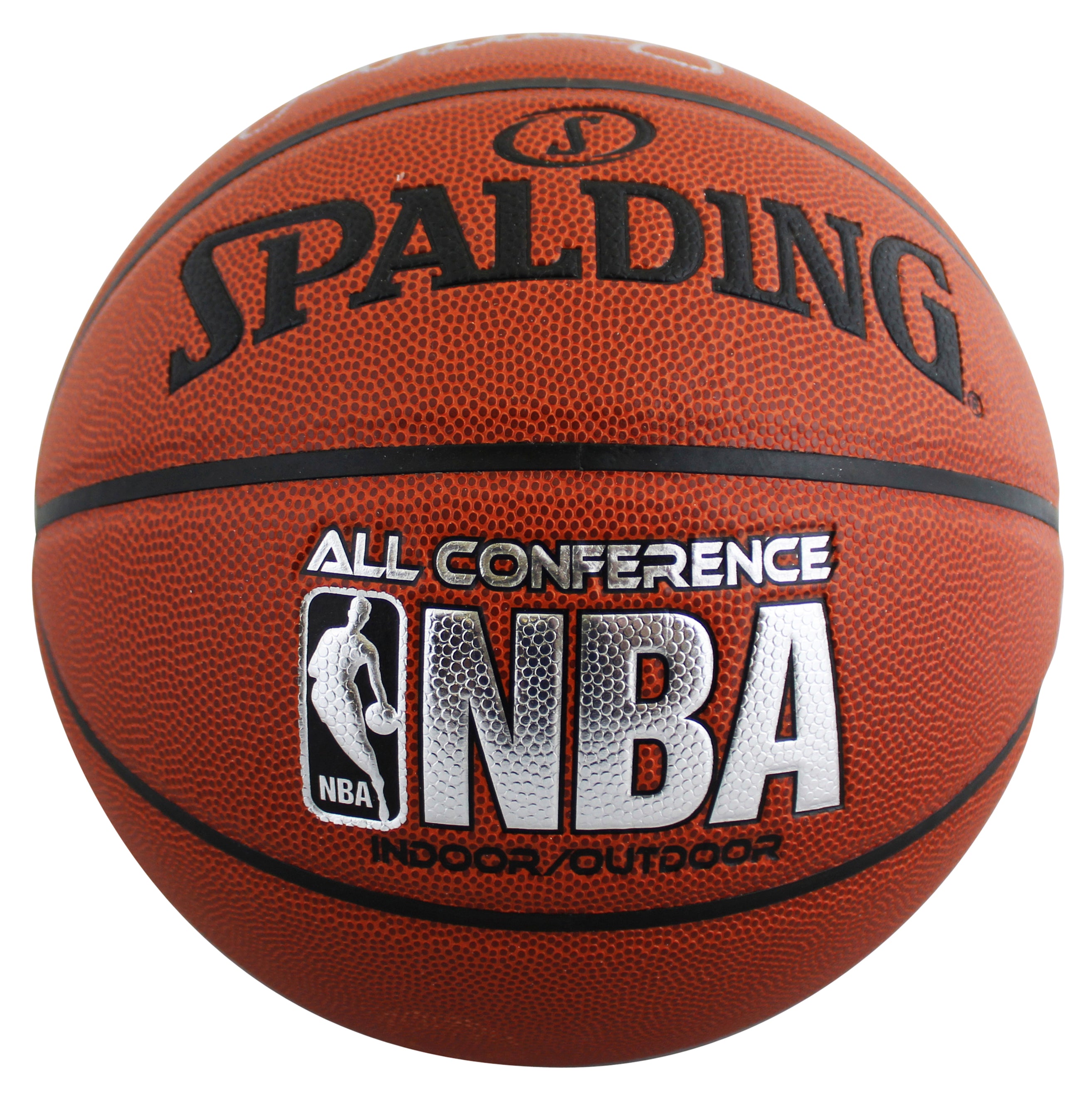 Kareem Abdul-Jabbar Signed Spalding All Conference I/O Basketball BAS #BX50678
