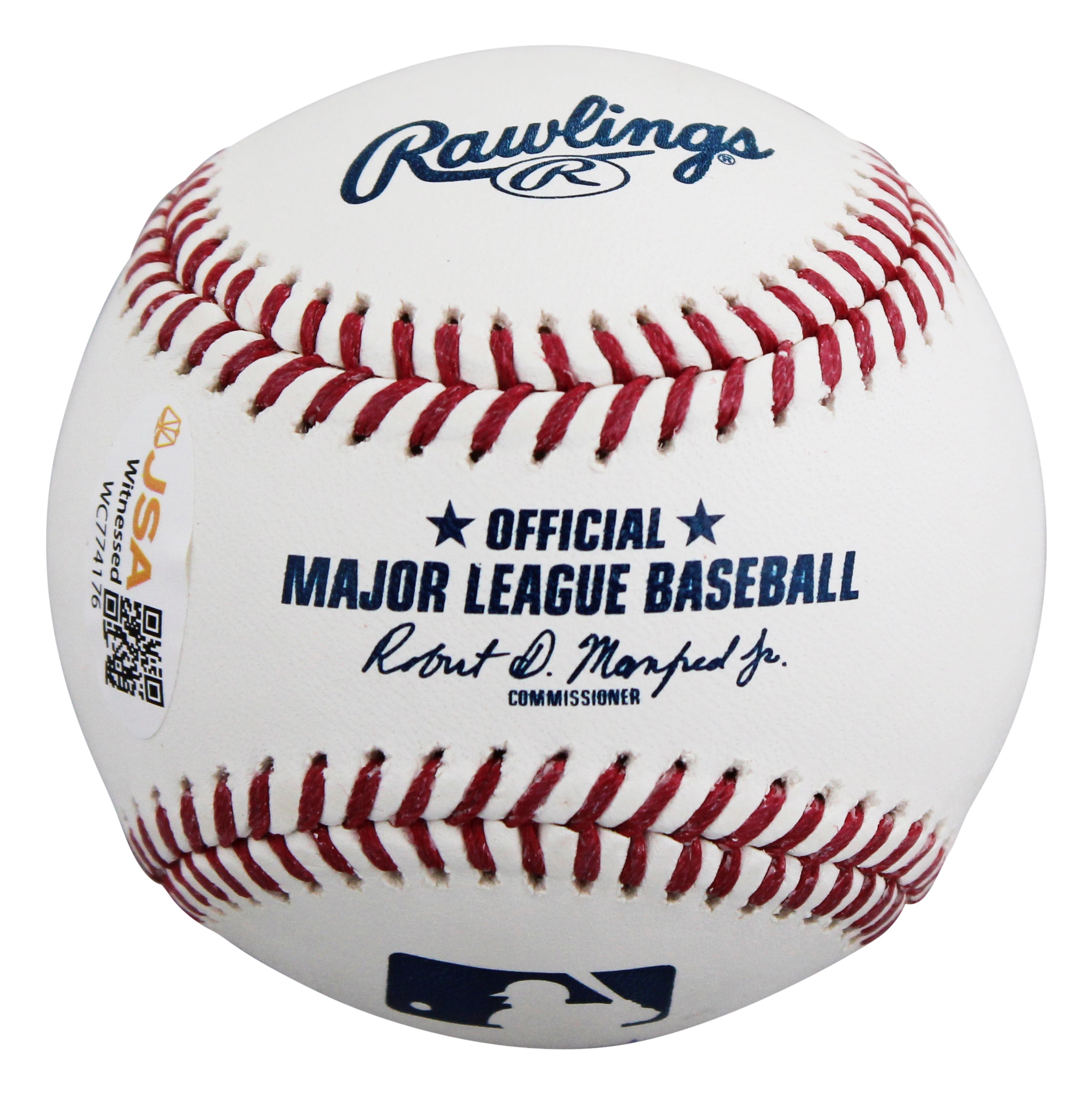 Cubs Sammy Sosa "609 HRs" Authentic Signed Manfred OML Baseball JSA Witness