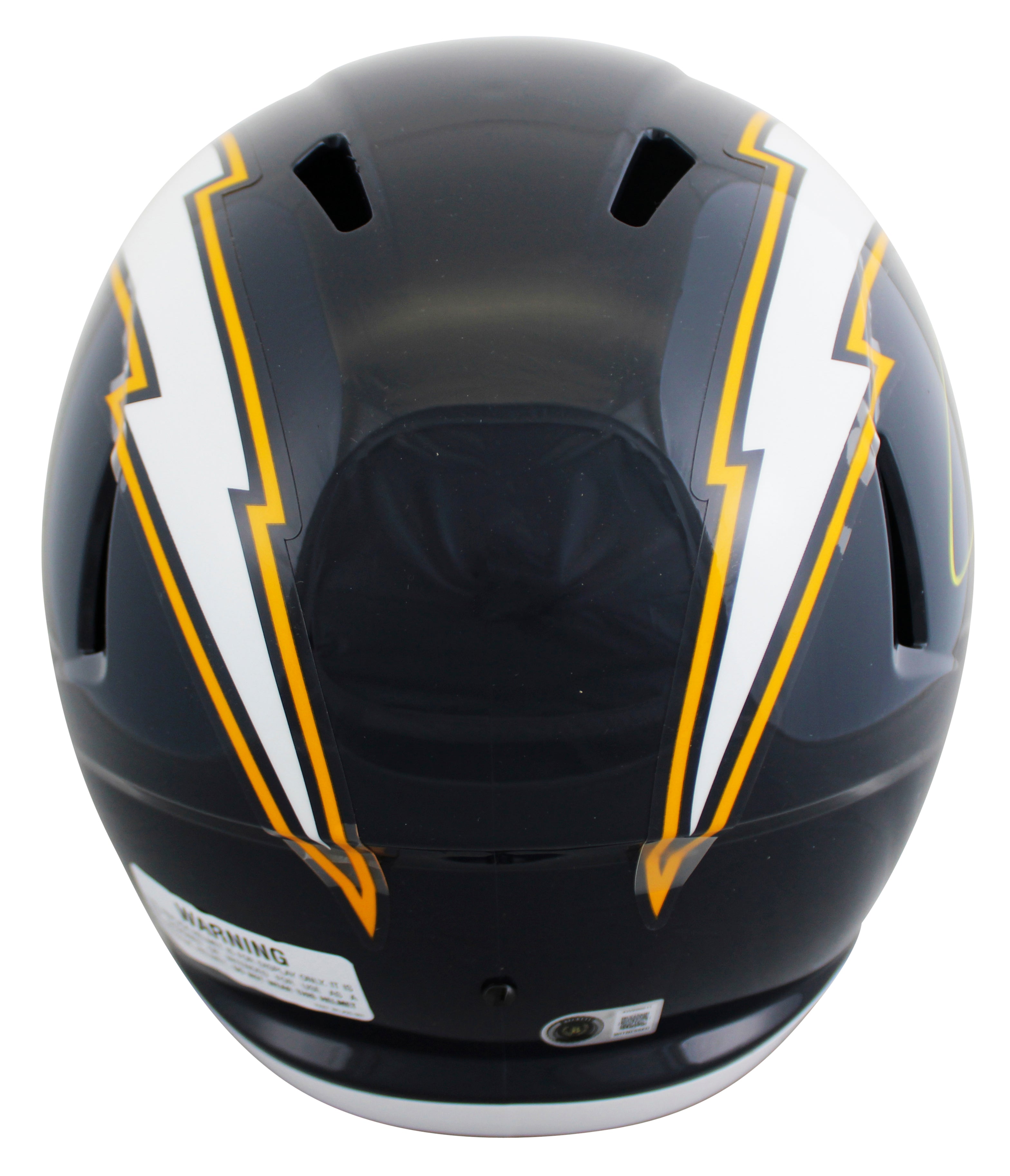 Chargers LaDainian Tomlinson Signed 1988-06 TB Full Size Speed Rep Helmet BAS W