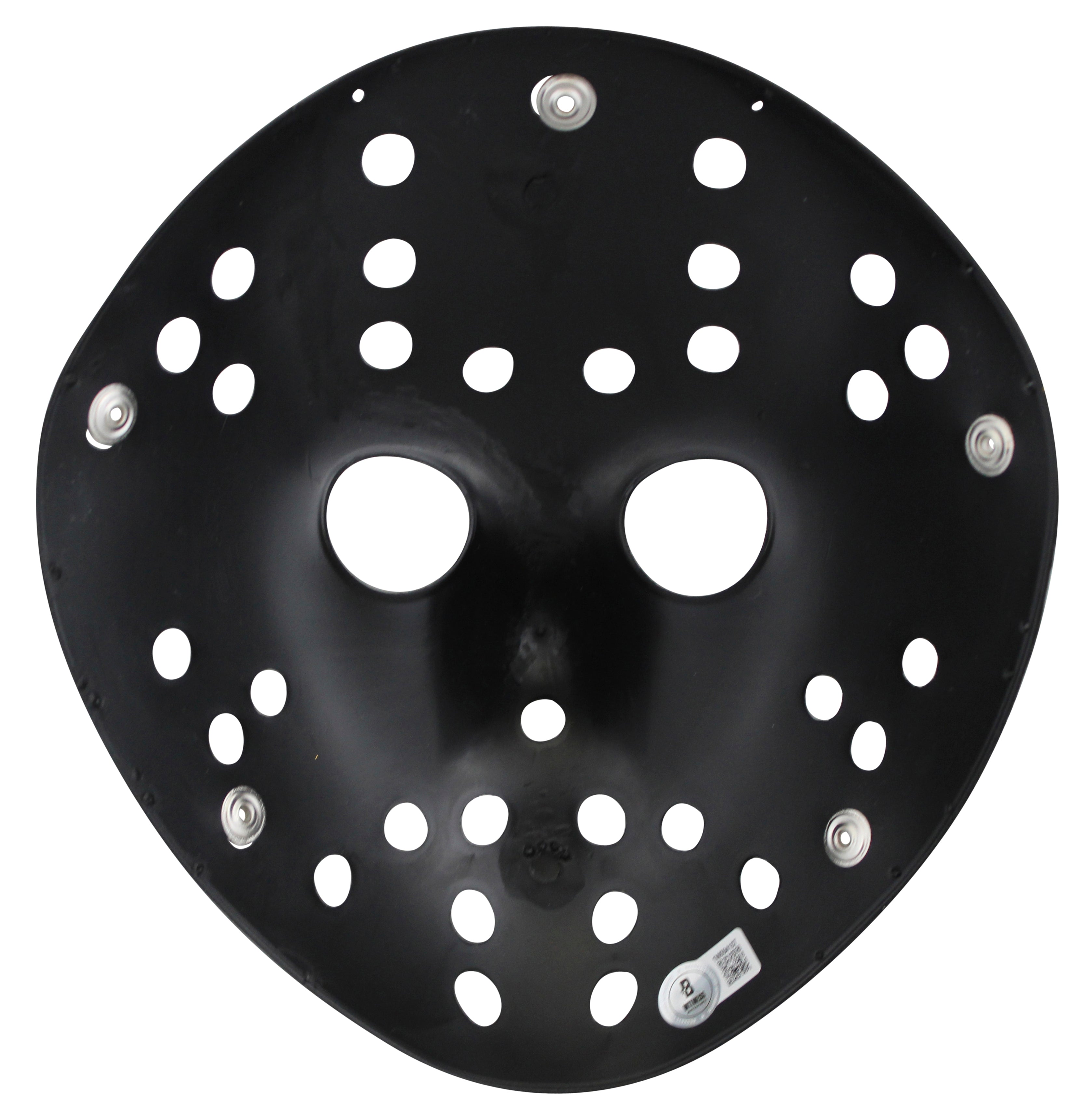 Ari Lehman Friday The 13th "Jason 1" Signed Black Jason Mask BAS Wit #1W594157