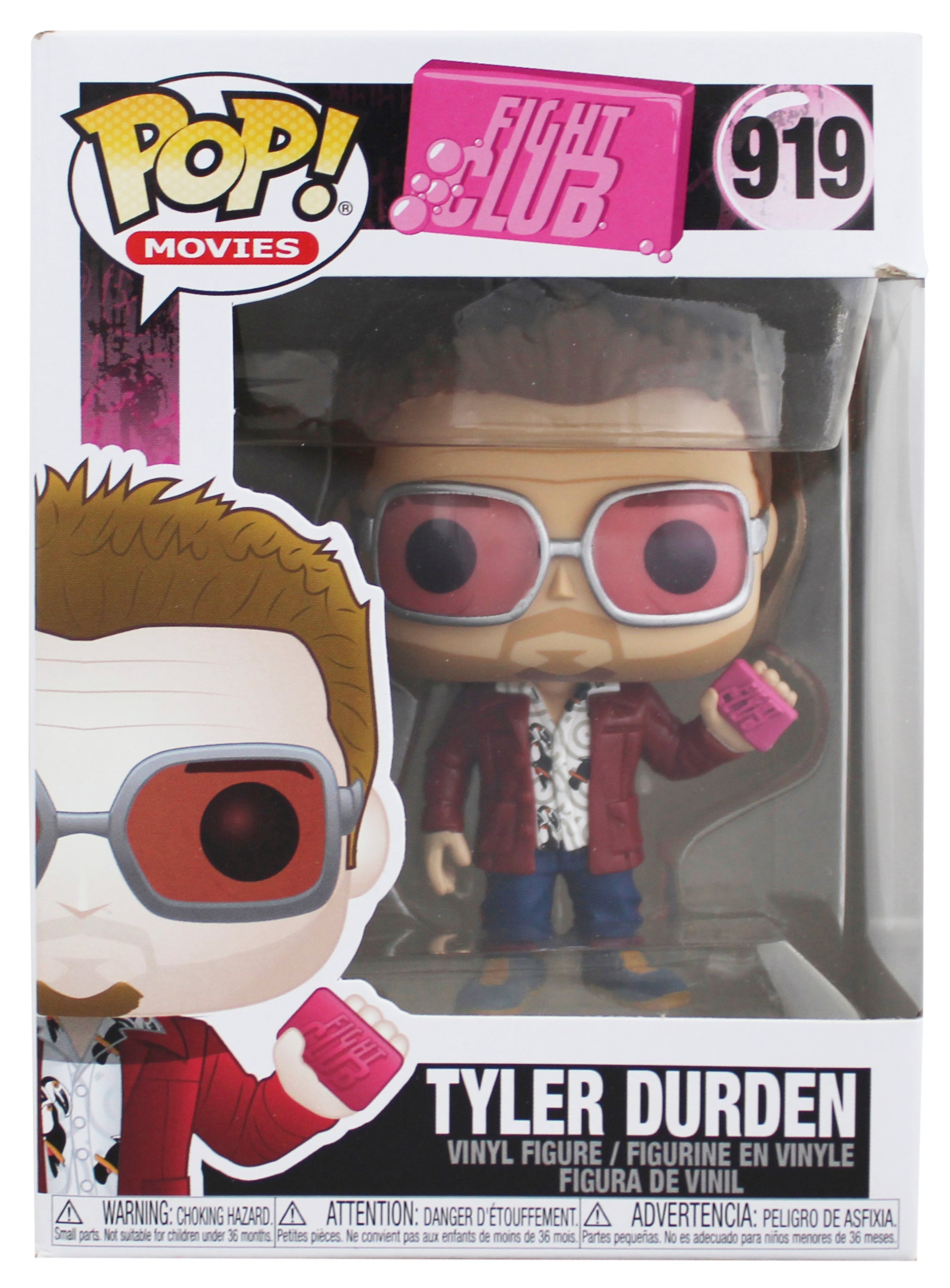 Tyler Durden Fight Club #919 Funko Pop Vinyl Figure Un-signed
