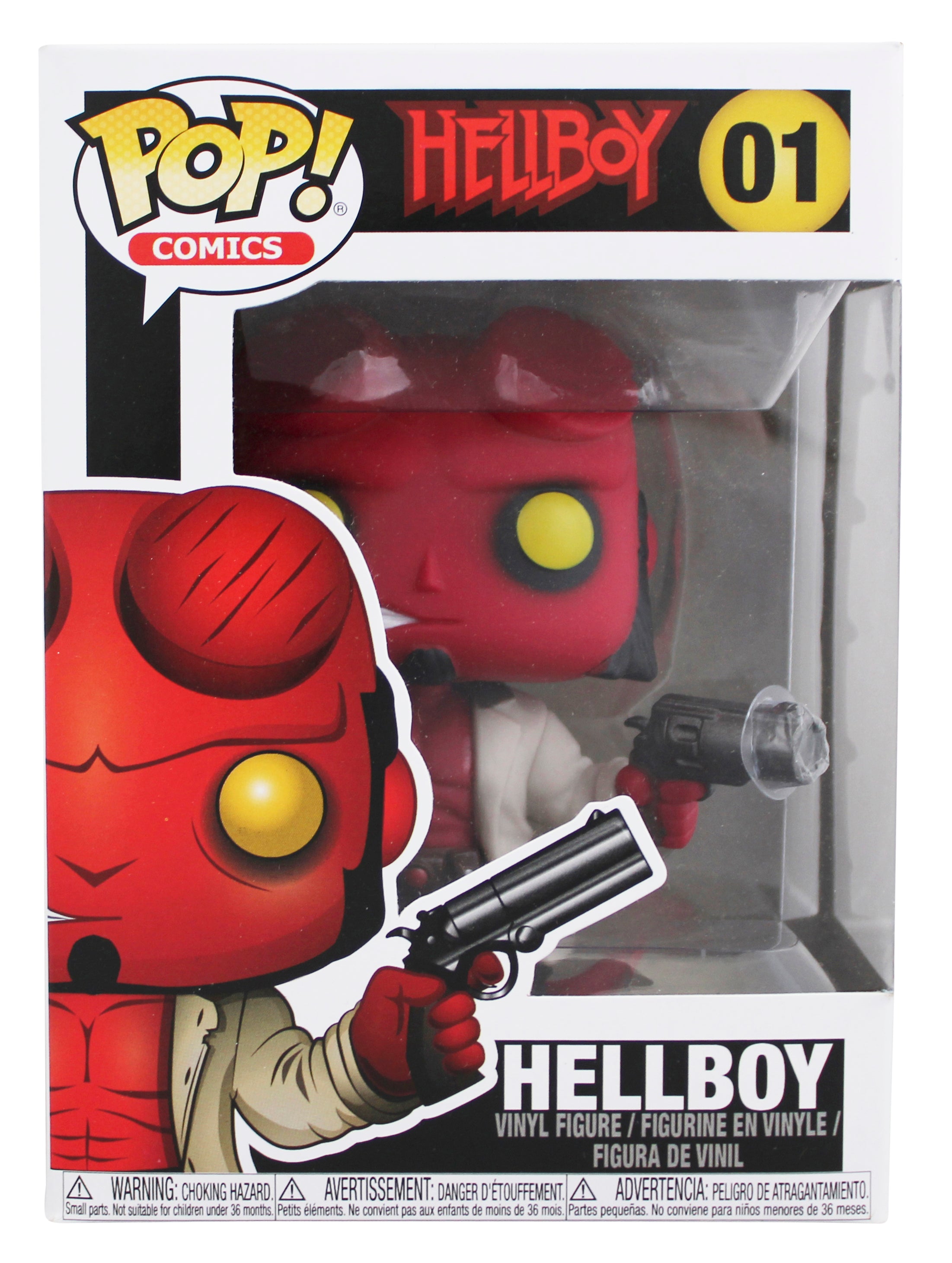 Hellboy #01 Funko Pop Vinyl Figure Un-signed