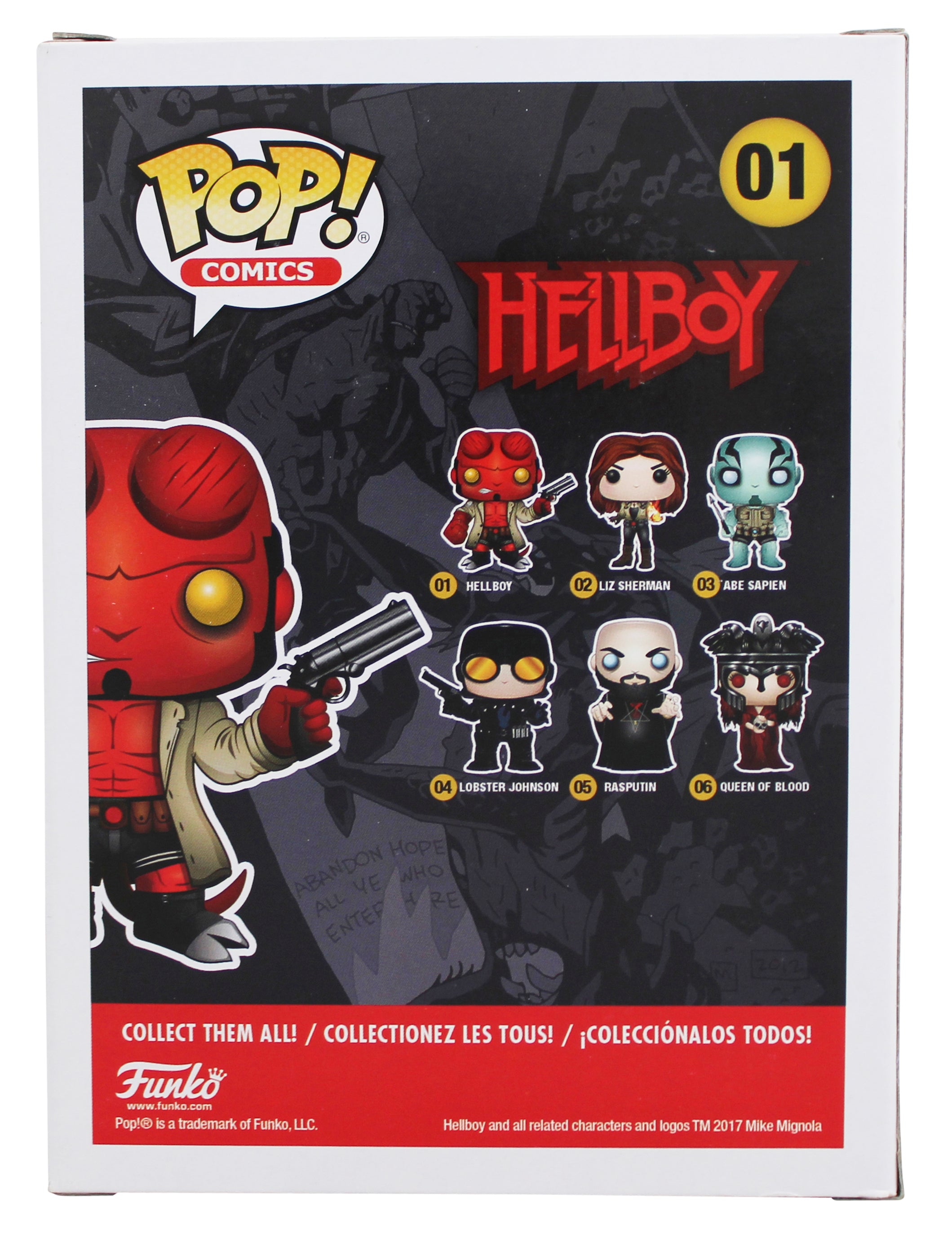 Hellboy #01 Funko Pop Vinyl Figure Un-signed