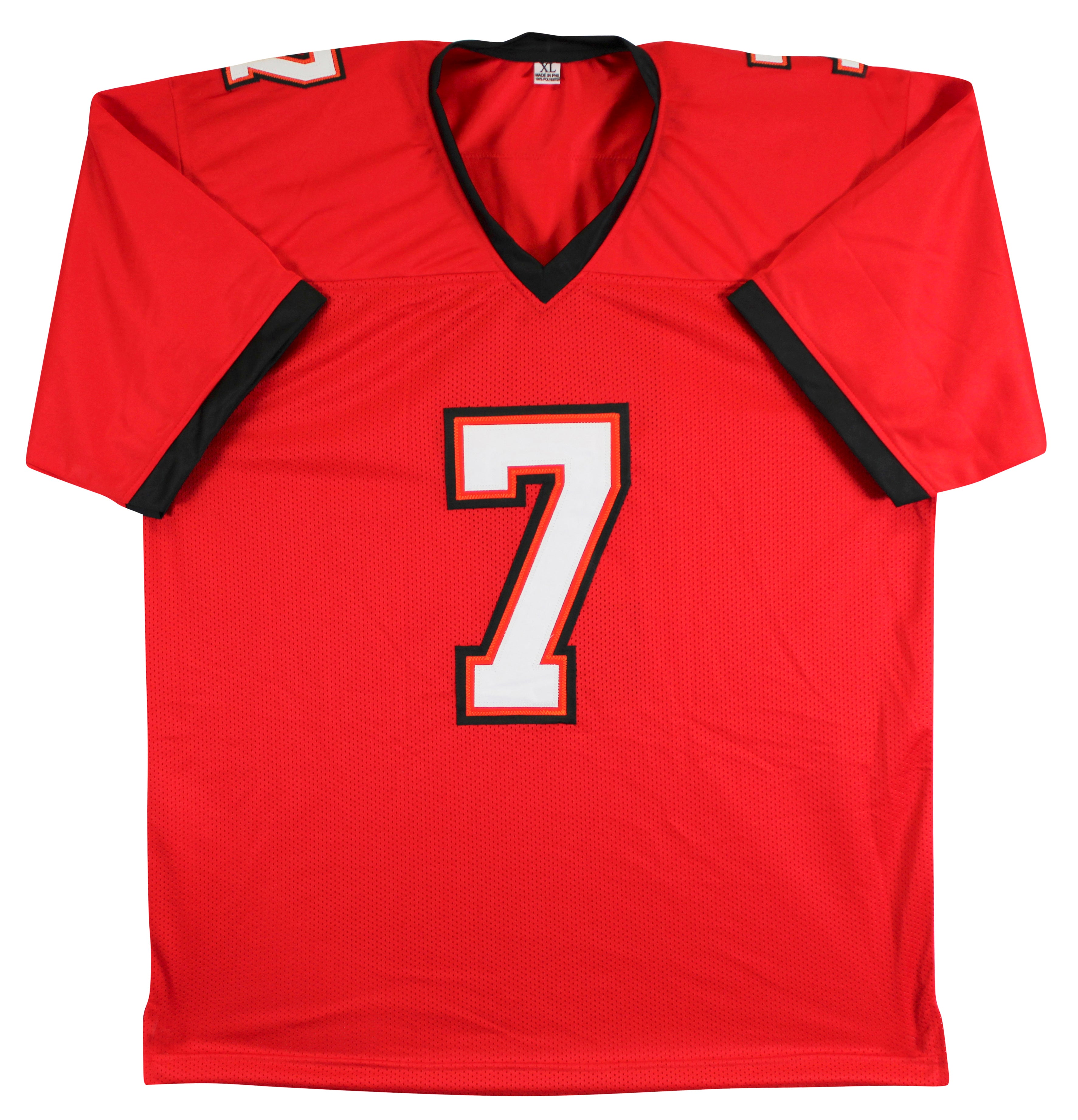 Bucky Irving Authentic Signed Red Pro Style Jersey Autographed BAS Witnessed