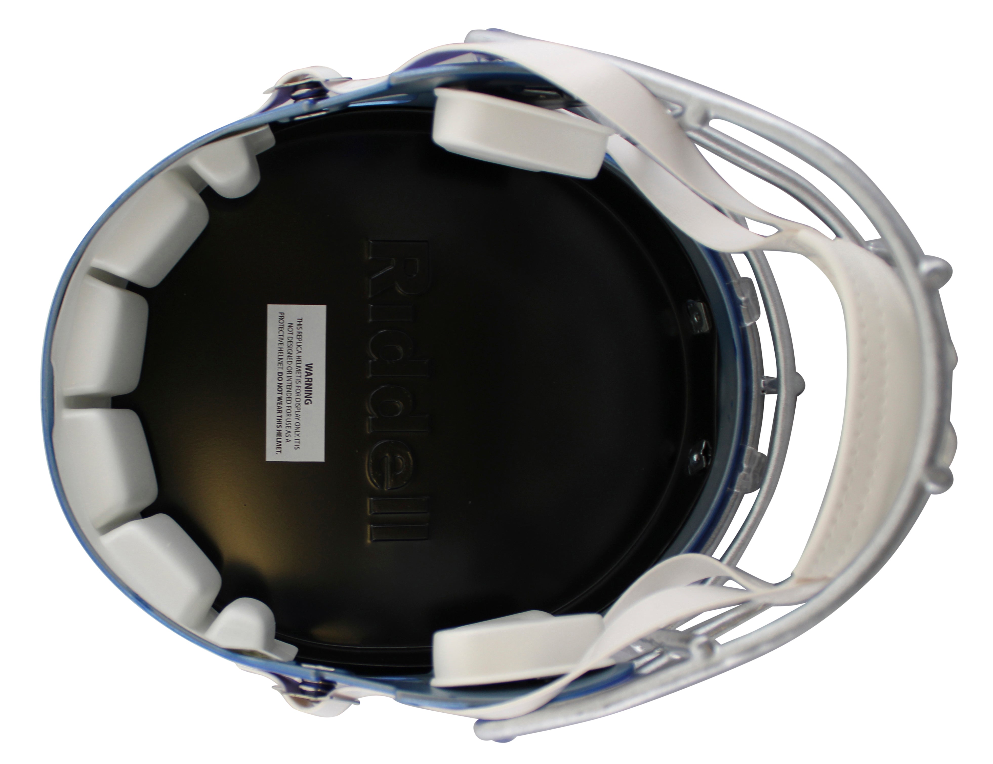 Cowboys Jimmy Johnson "HBTC" Signed Flash Full Size Speed Rep Helmet BAS Witness