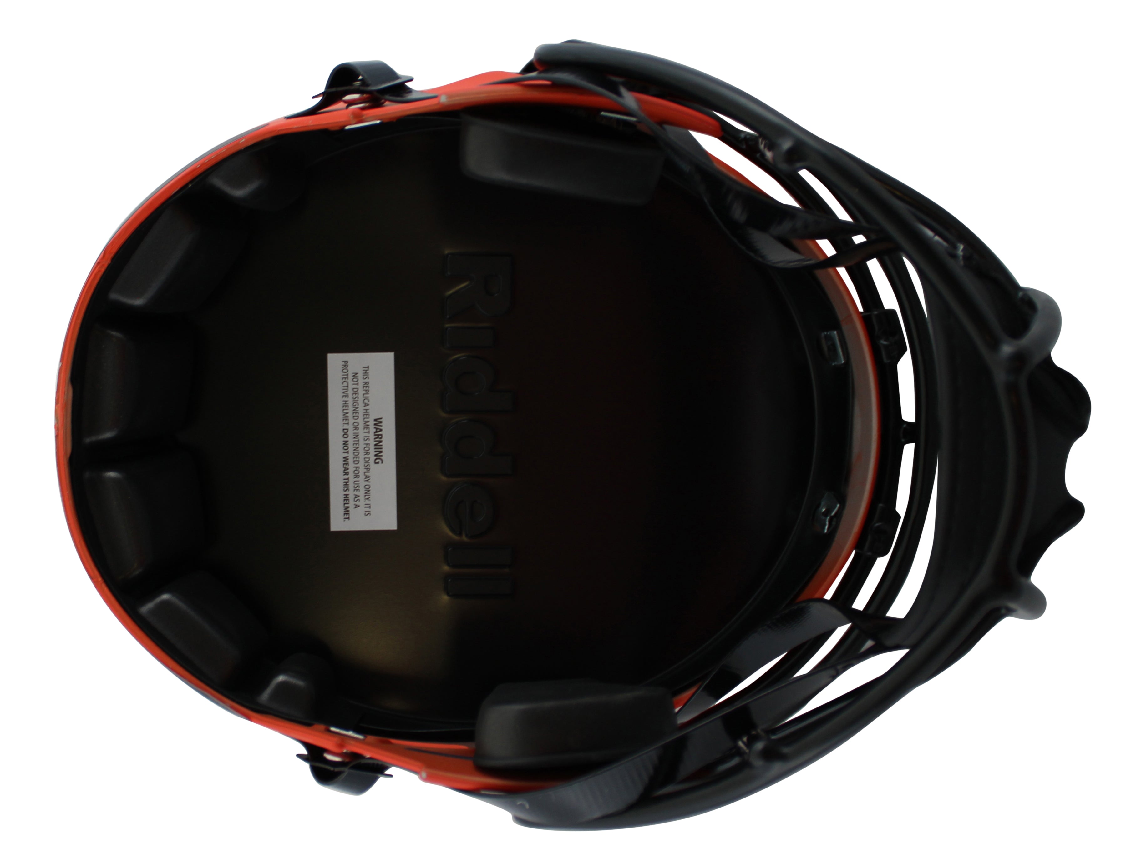 Bears Brian Urlacher "HOF 18" Signed Rave Full Size Speed Rep Helmet BAS Witness