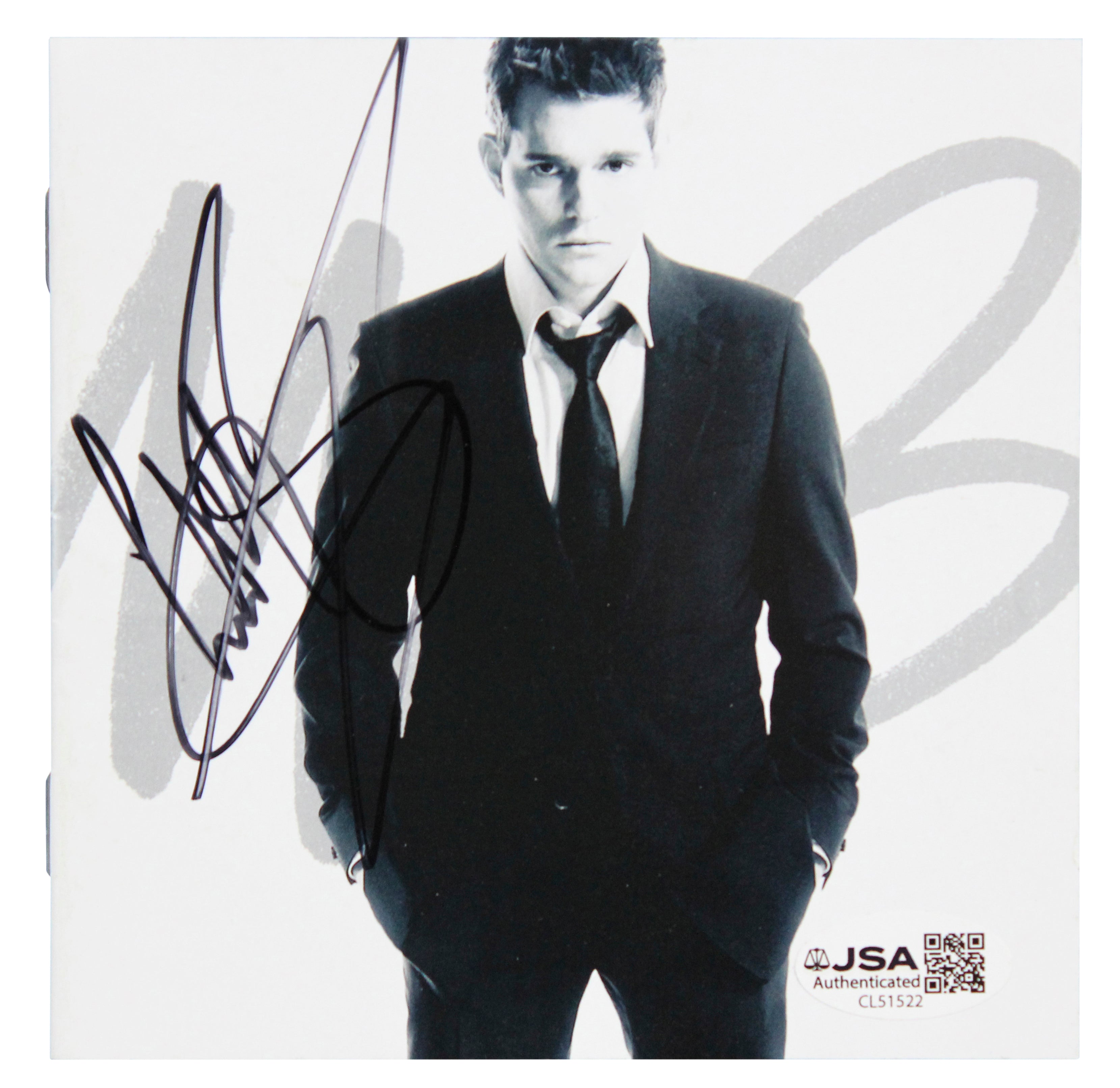 Michael Buble Authentic Signed It's Time CD Booklet Autographed JSA #CL51522