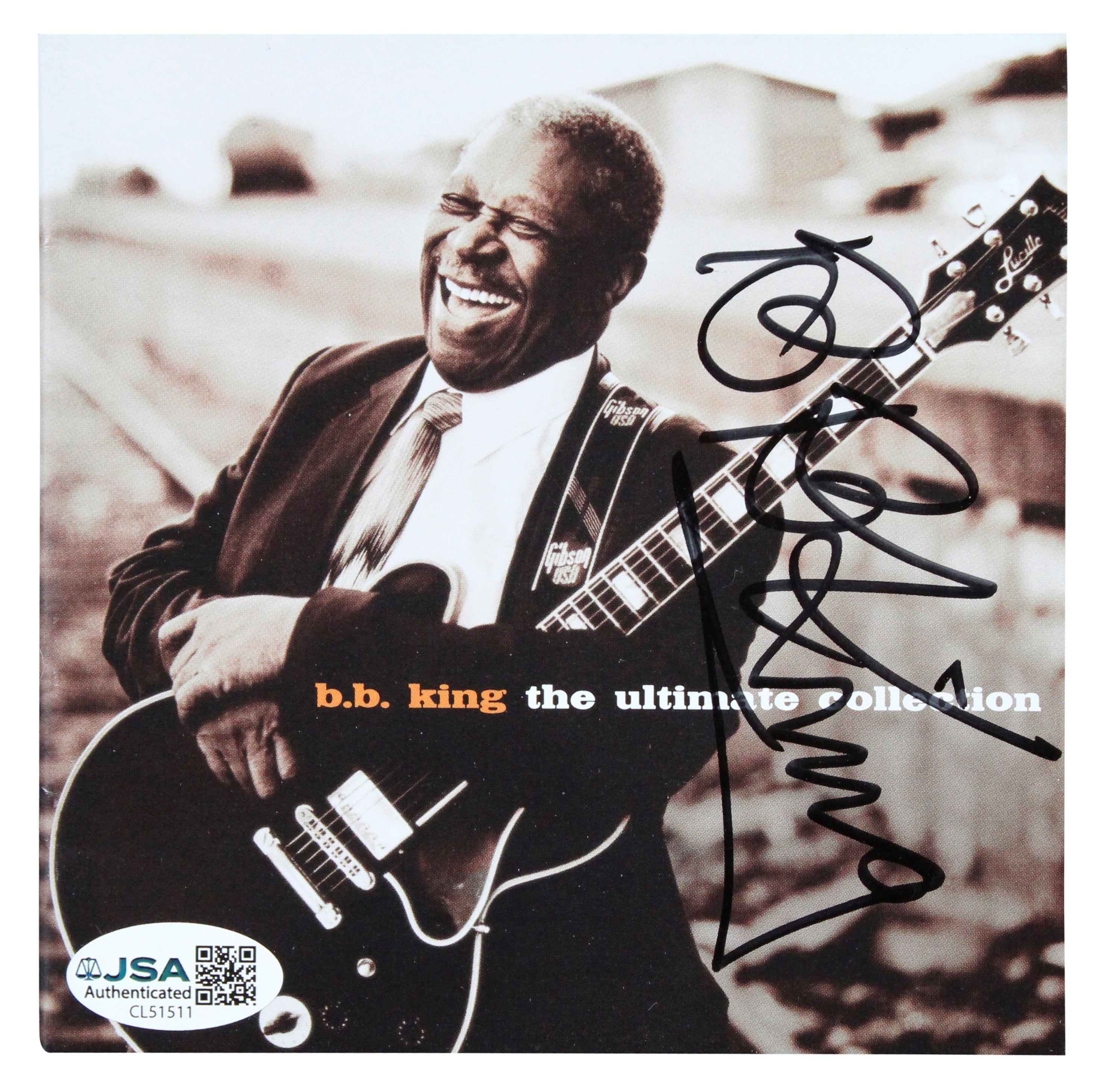 B.B. King Authentic Signed The Ultimate Collection CD Booklet JSA #CL51511
