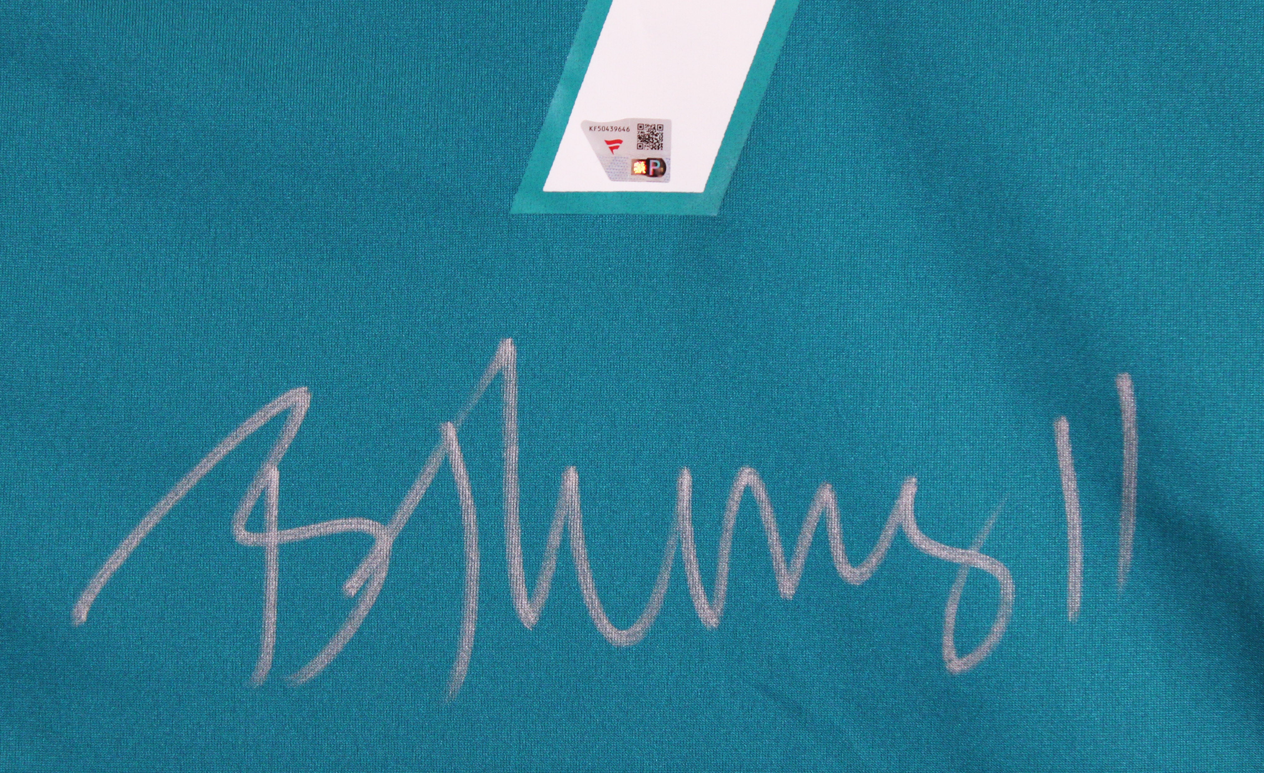 Jaguars Brian Thomas Jr. Authentic Signed Teal Nike Game Jersey Fanatics