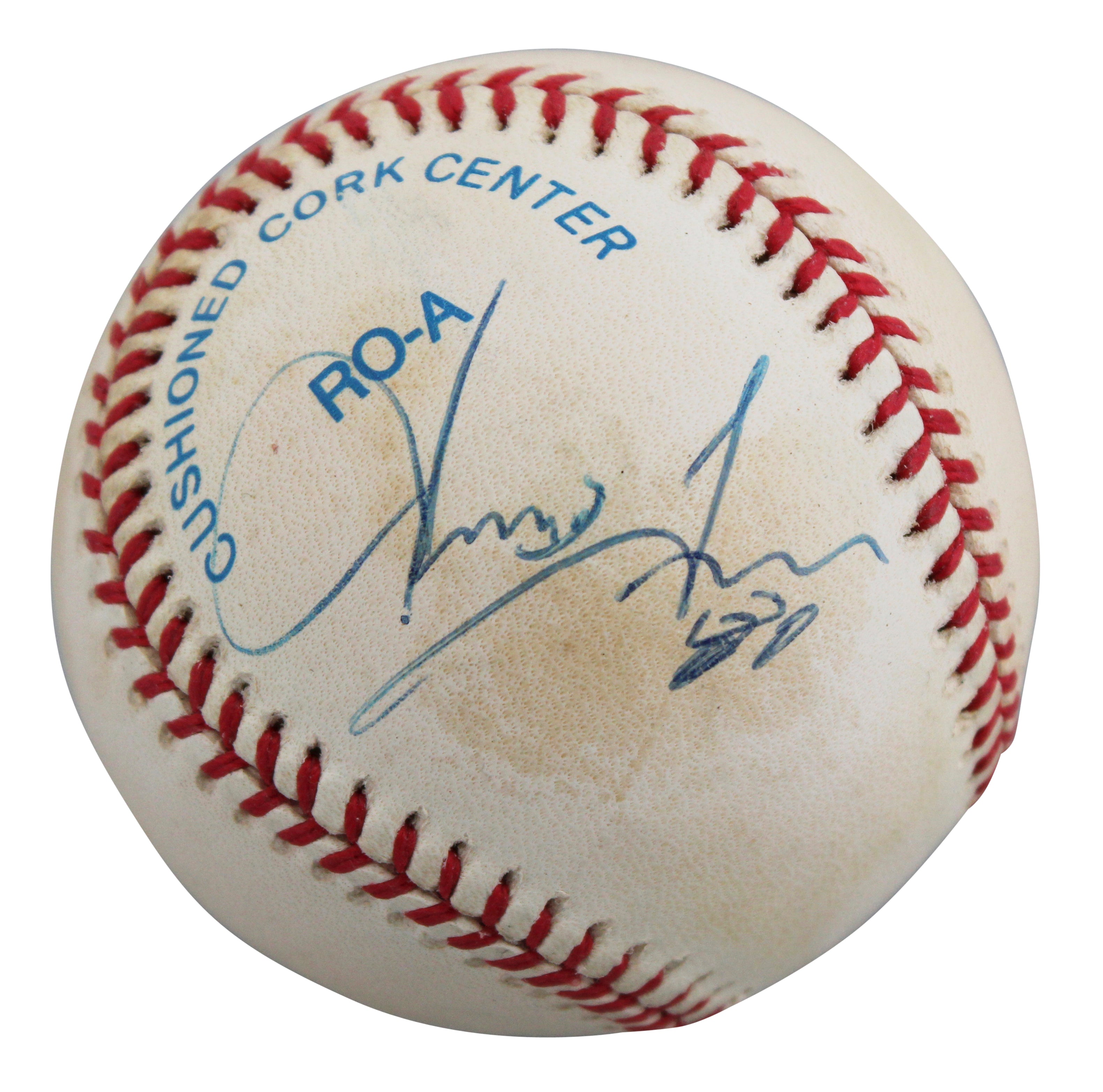 Patriots Irving Fryar Authentic Signed Budig OAL Baseball BAS #BJ32493