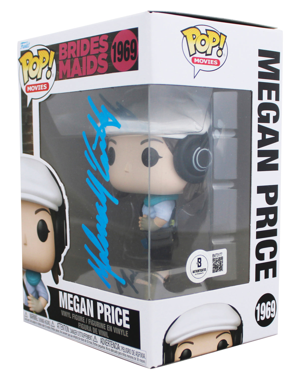 Melissa McCarthy Bridesmaids Signed Megan #1969 Funko Pop Figure BAS #BV73177
