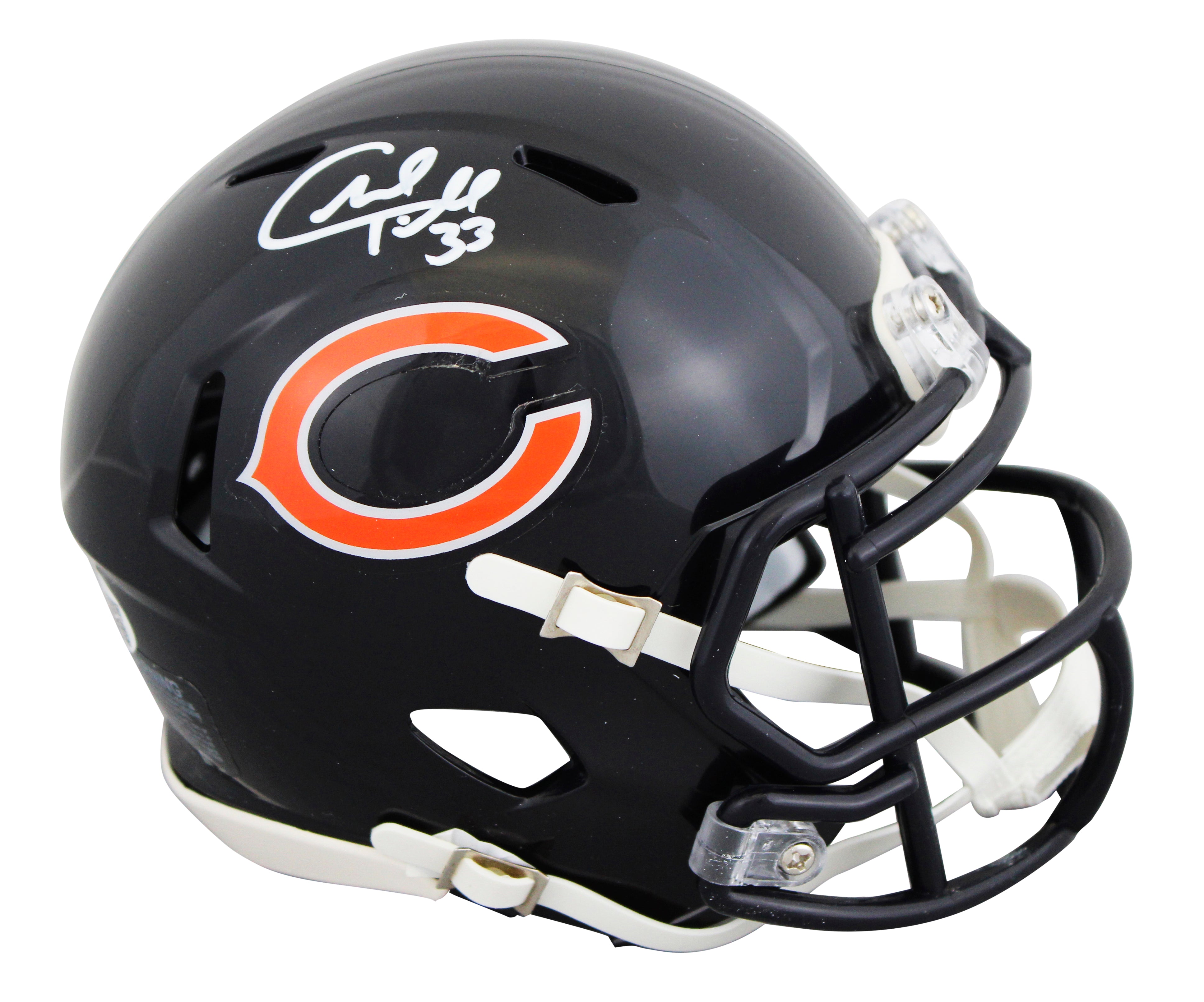 Bears Charles Tillman Authentic Signed Speed Mini Helmet JSA Witnessed