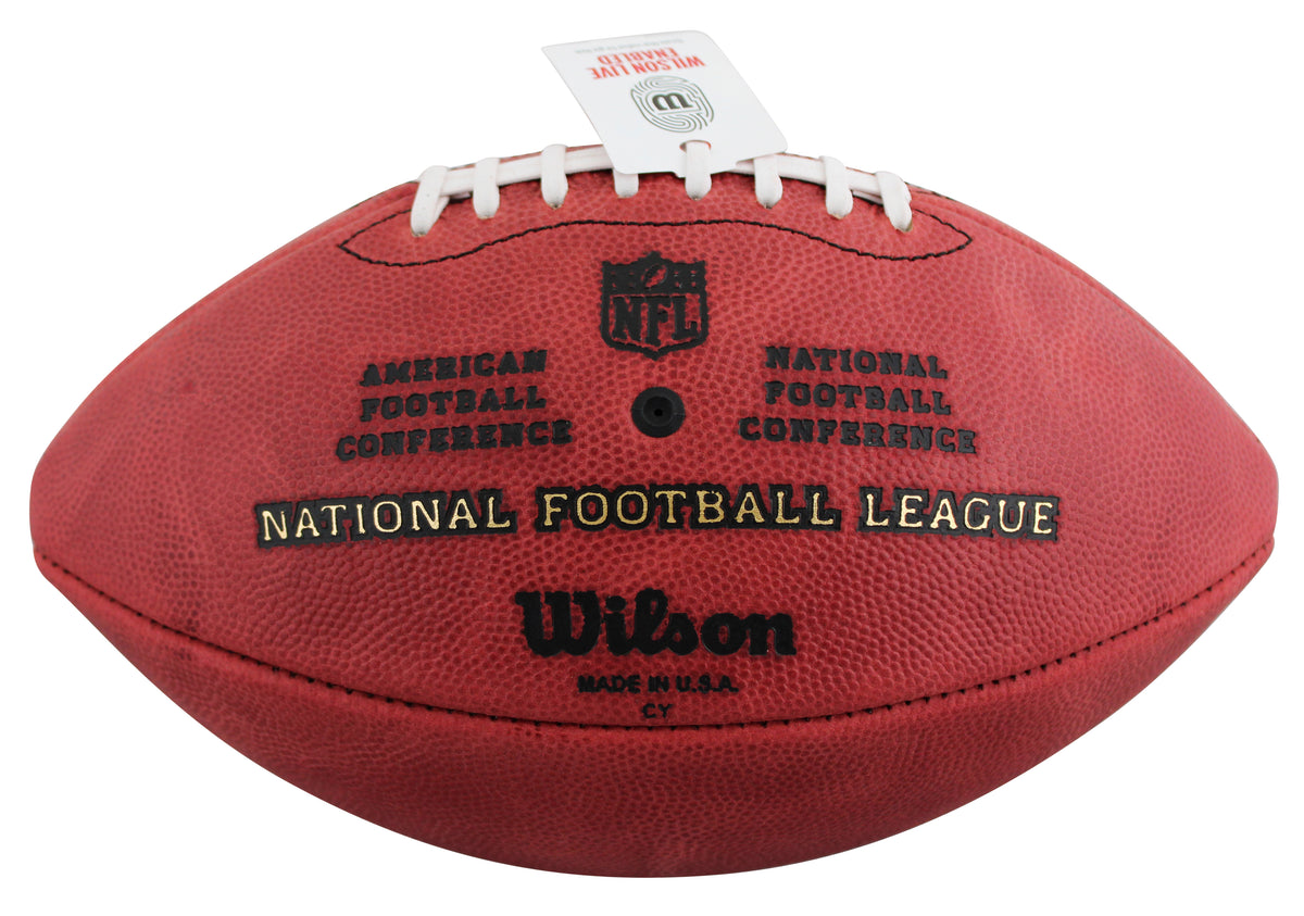 Patriots Tom Brady Signed Wilson "The Duke" Nfl Football Tri Star #7802267