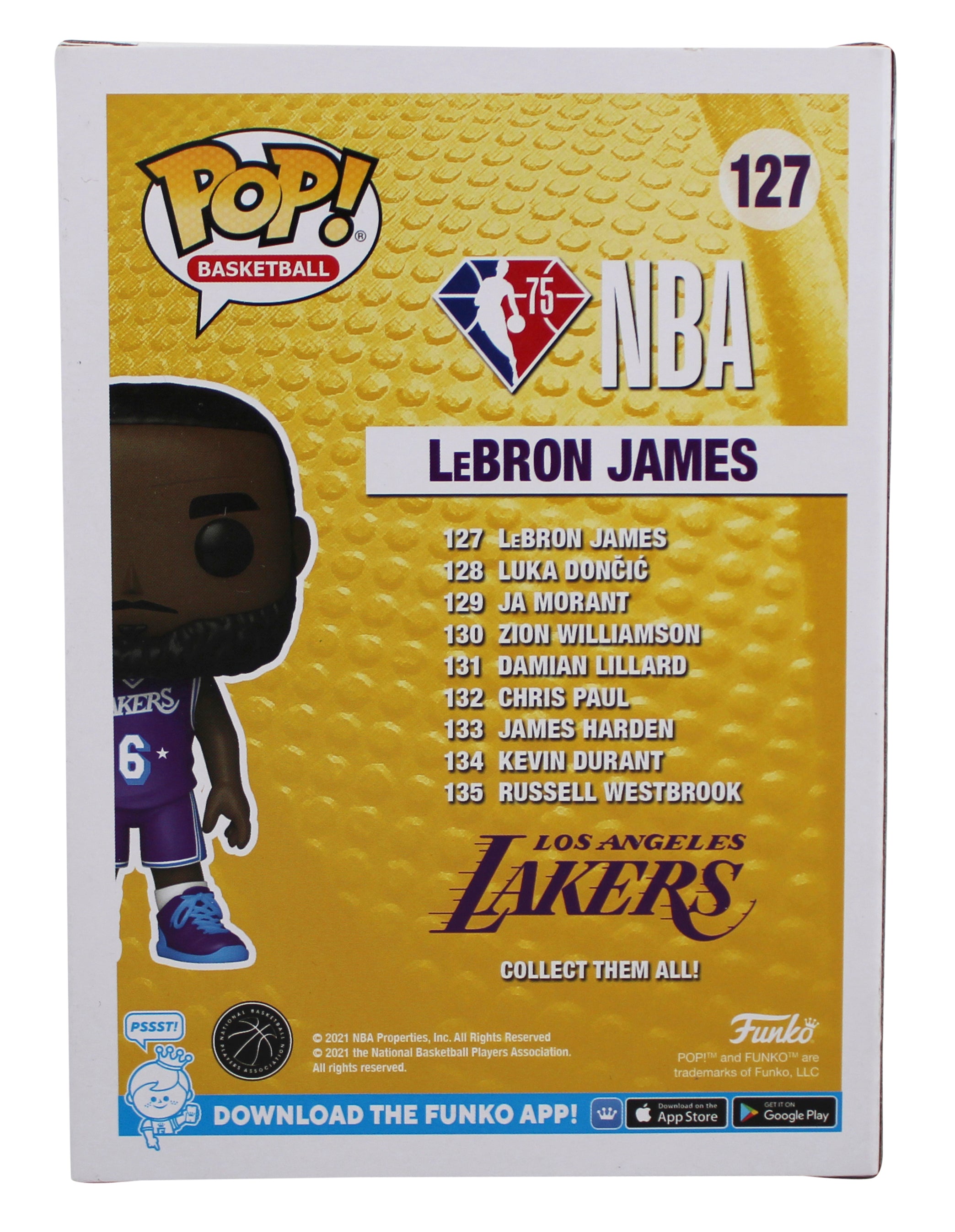 Rich Paul Authentic Signed LeBron James #127 Funko Pop Vinyl Figure JSA #CE92020
