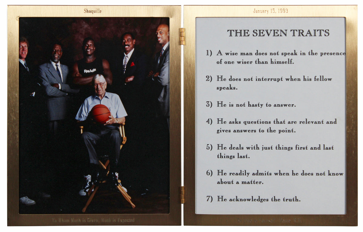 Shaquille O'Neal 1993 8x10 Framed Photo Display Un-signed