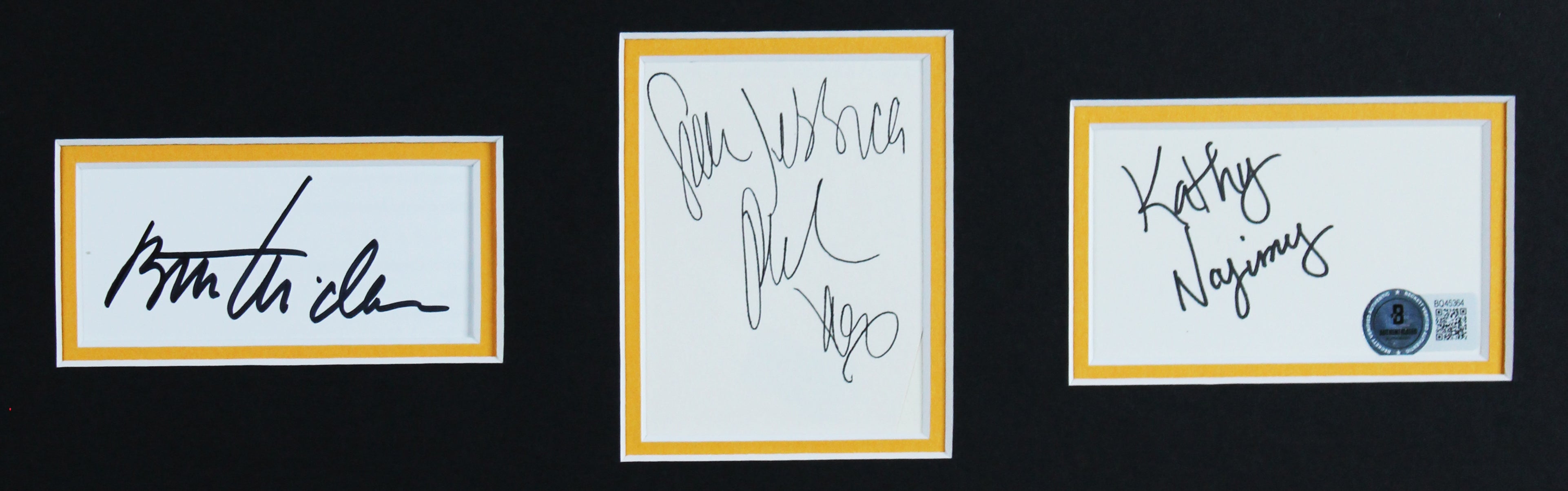 Hocus Pocus (3) Parker, Midler & Najimy Signed Framed Display BAS #BQ45364