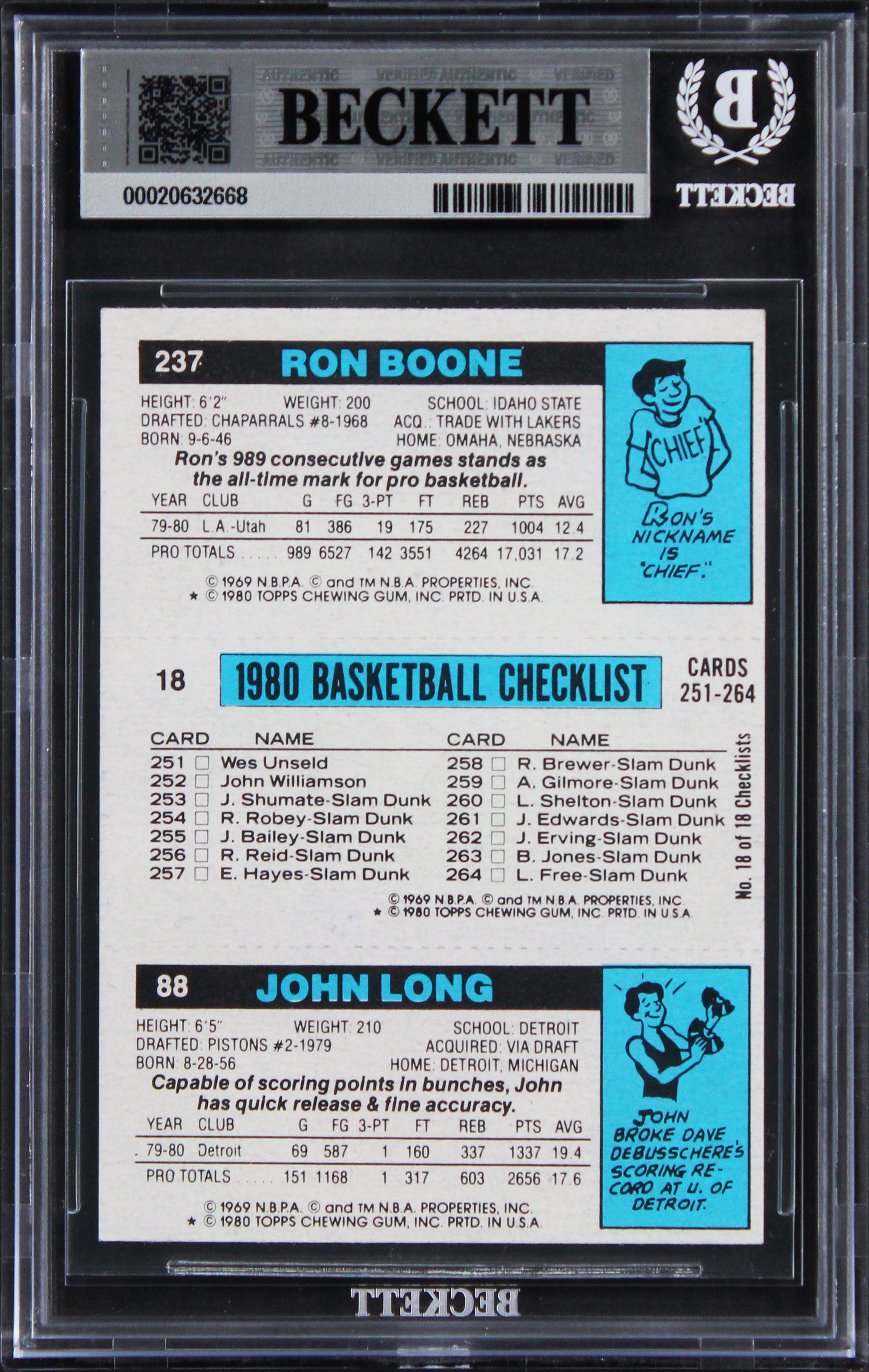 Lakers Magic Johnson Signed 1980 Topps #111 Rookie Card Auto GM 10! BAS Slabbed