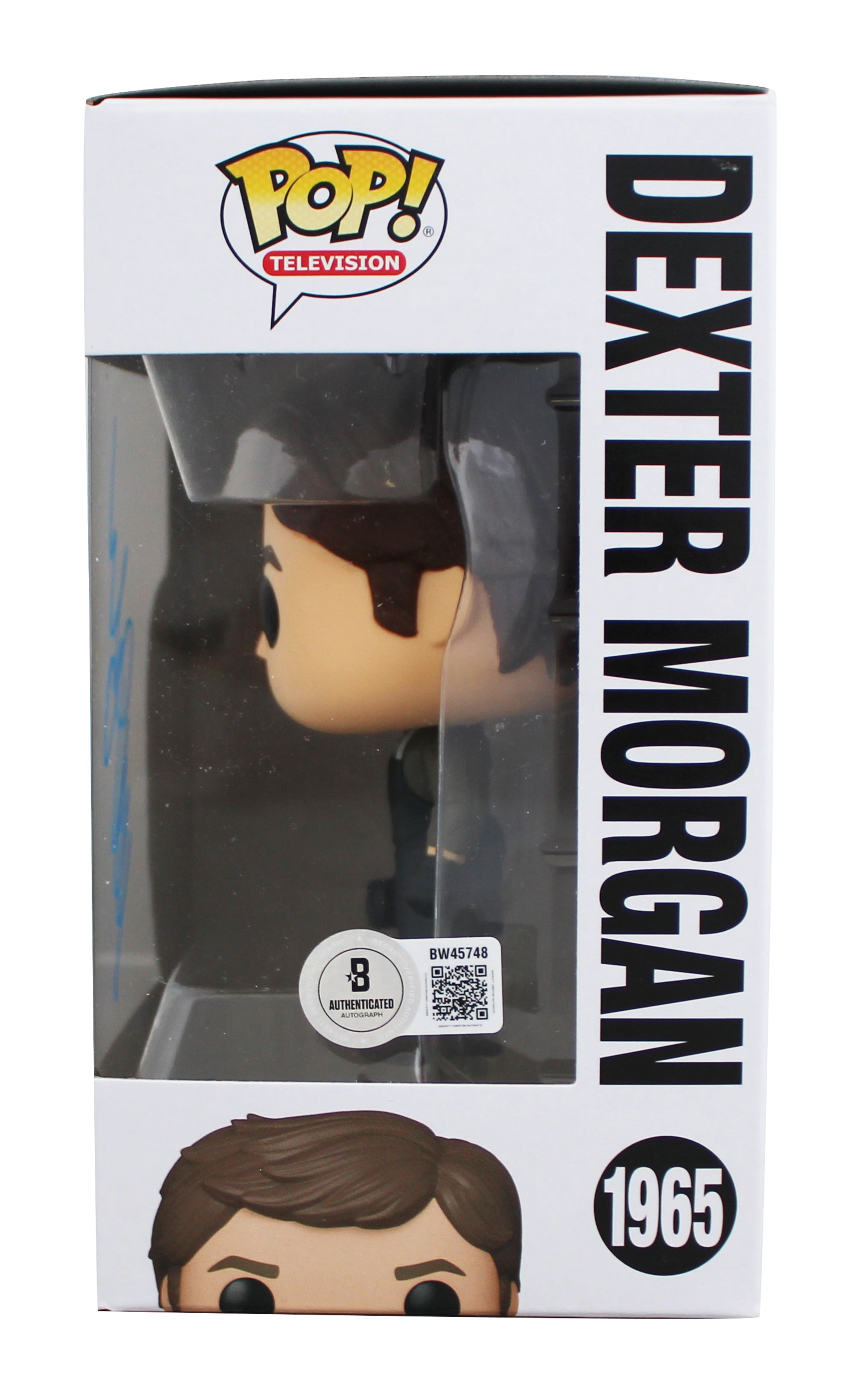 Michael C. Hall Dexter Signed Dexter Morgan #1965 Funko Pop Vinyl Figure BAS
