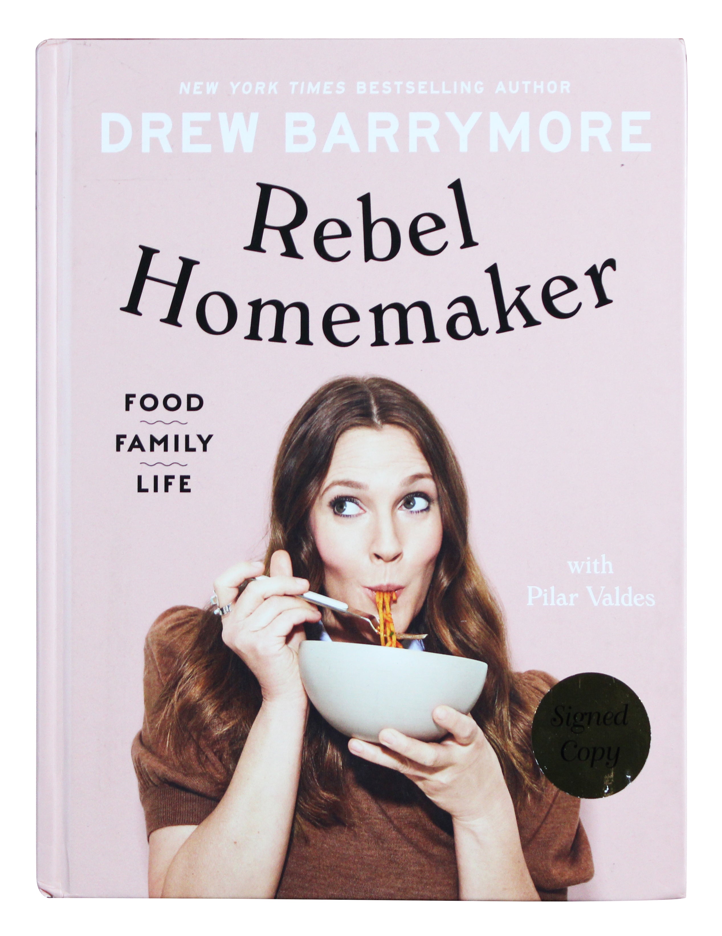 Drew Barrymore Authentic Signed Rebel Homemaker Hardcover Book Autographed BAS