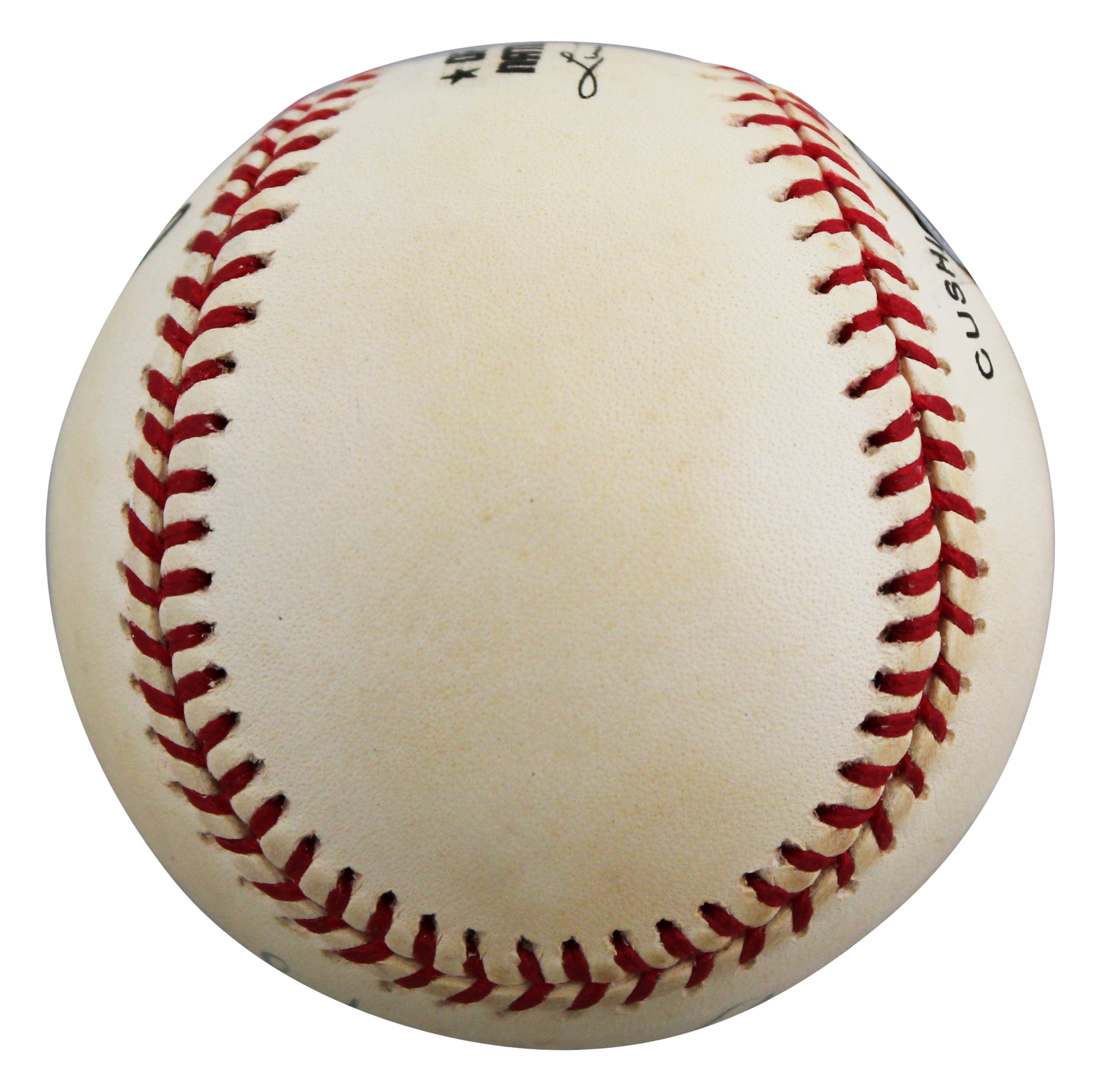 Braves Hank Aaron Authentic Signed Leonard Coleman ONL Baseball BAS #AE64045