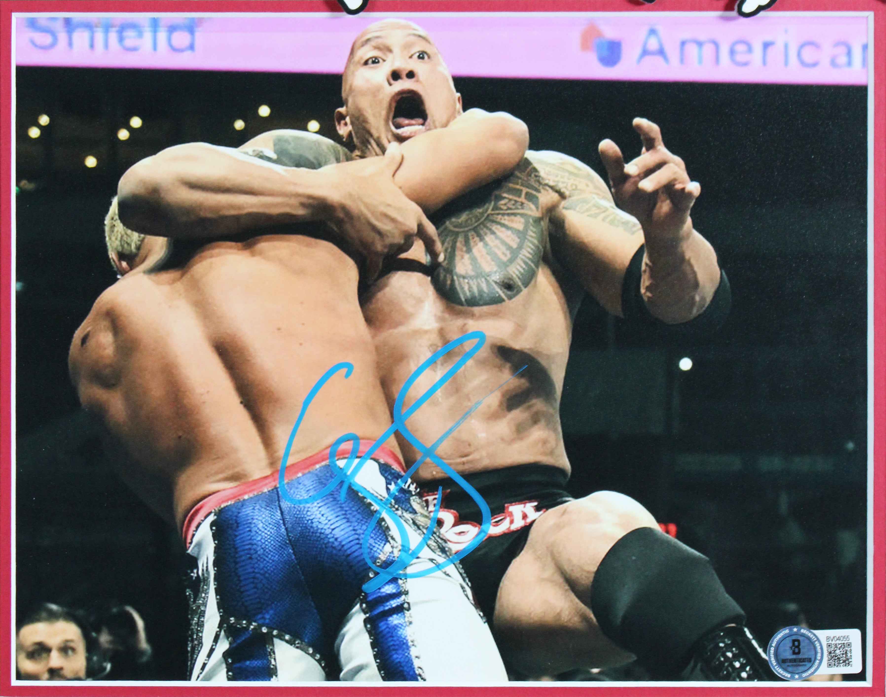 WWE Cody Rhodes Authentic Signed 8x10 Framed Photo Autographed BAS #BC04055