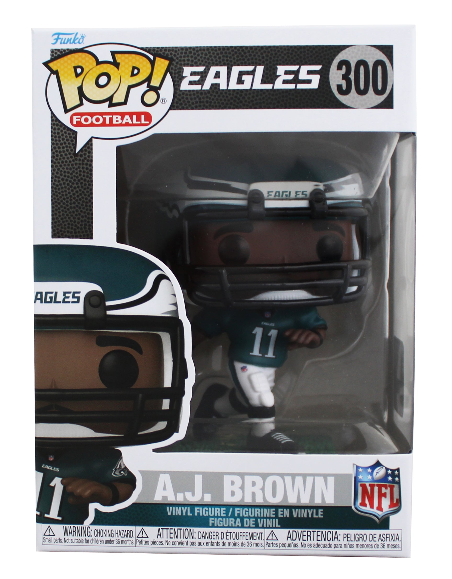 Eagles A.J. Brown #300 Funko Pop Vinyl Figure Un-signed