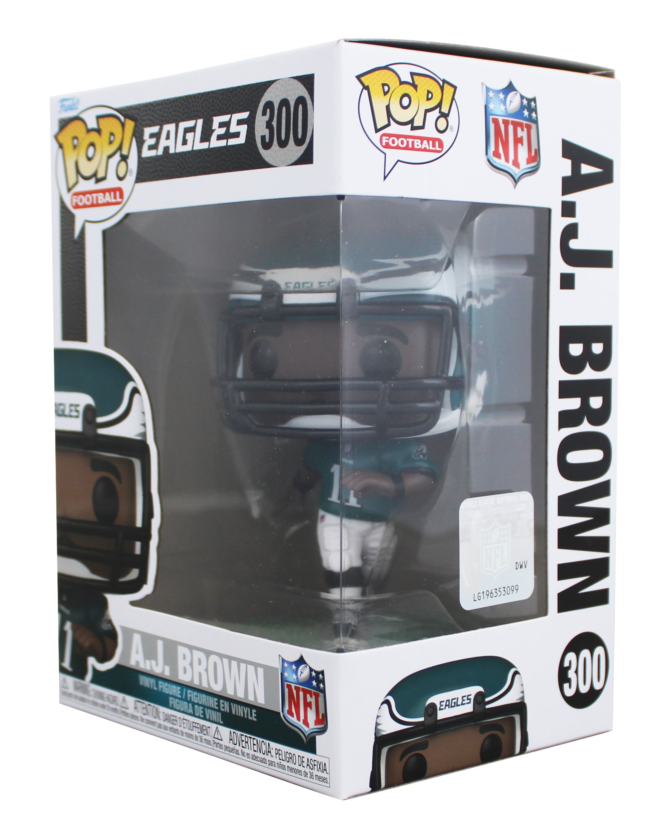 Eagles A.J. Brown #300 Funko Pop Vinyl Figure Un-signed