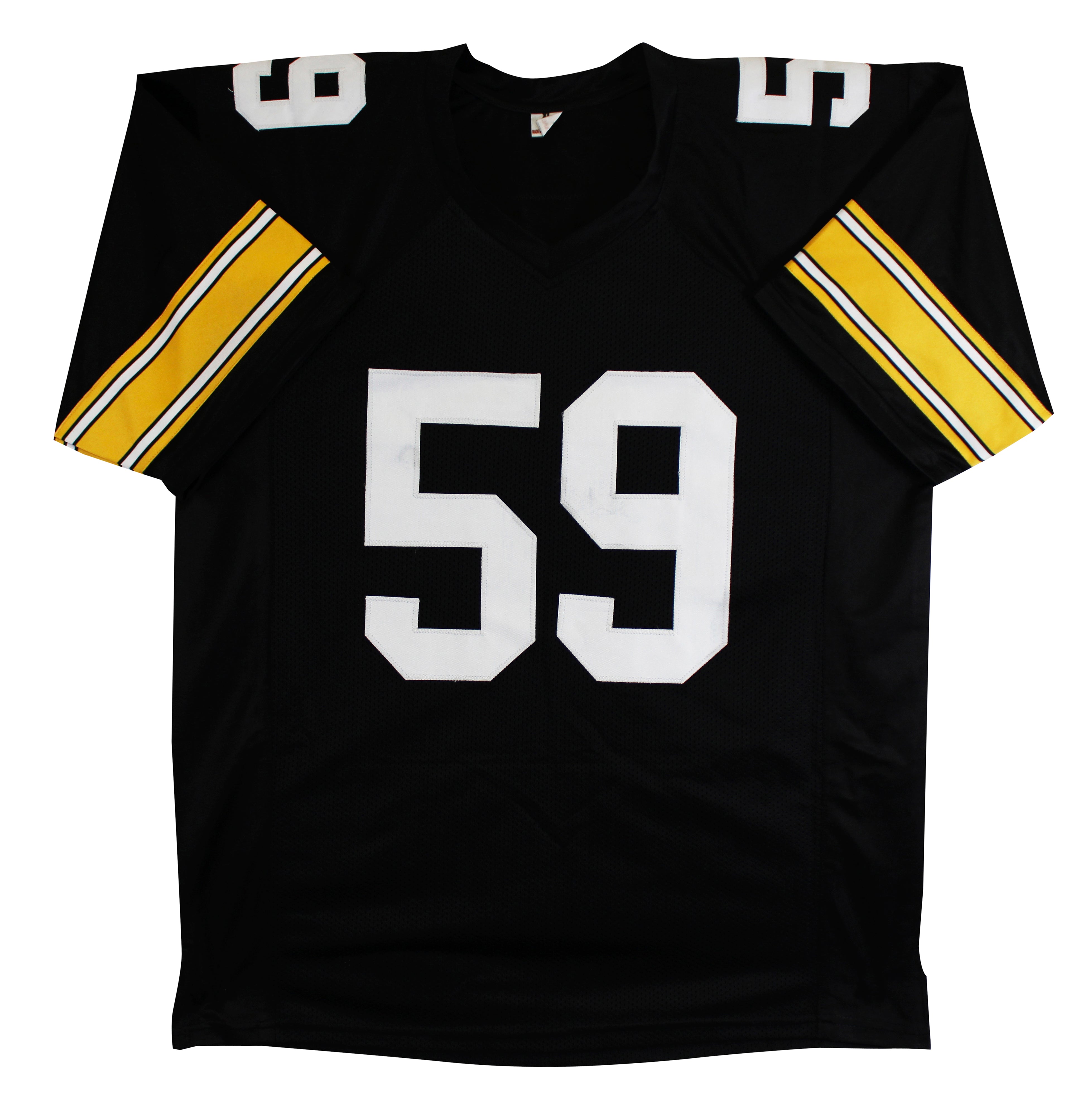 Jack Ham "HOF 88" Authentic Signed Black Pro Style Jersey BAS Witness #3W390923
