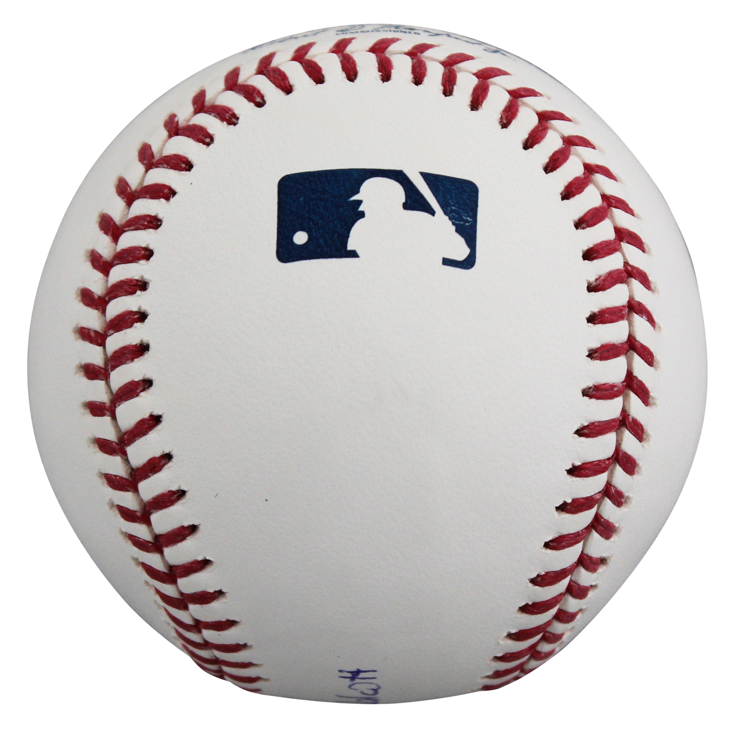 Rangers Sebastian Walcott Signed Robert Manfred OML Baseball BAS Wit #1W490721