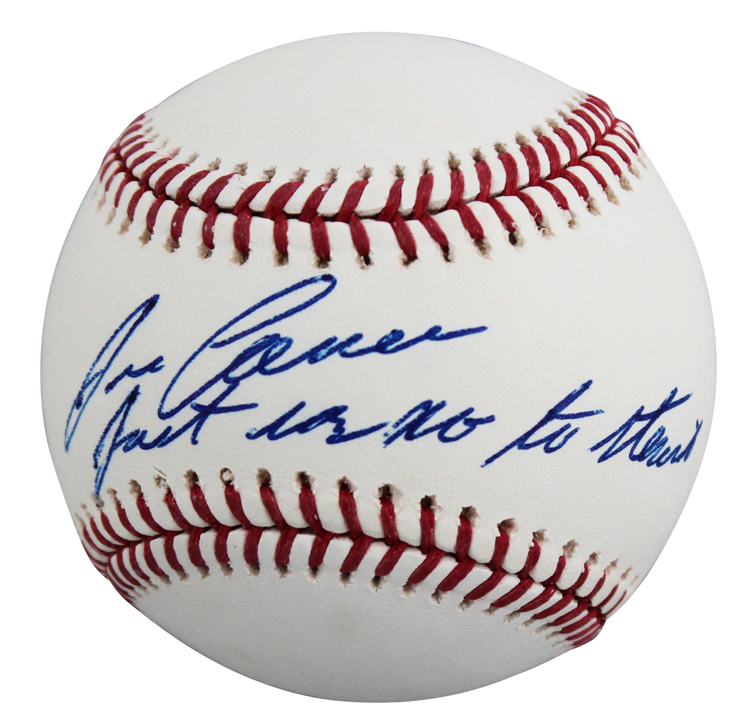 Athletics Jose Canseco "Just Say No to Steroids" Signed Baseball JSA #AA01516