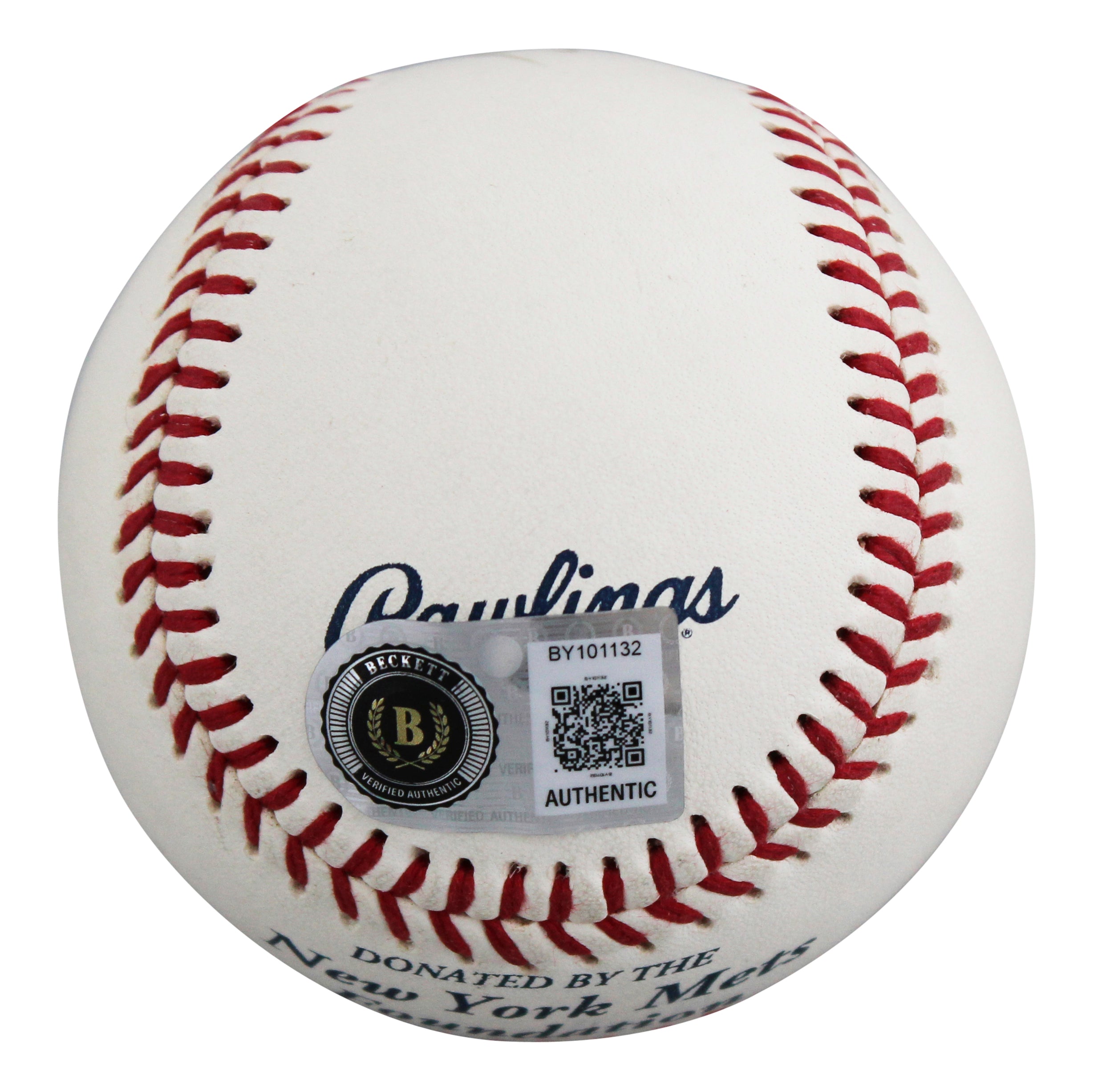 Mets Tom Seaver "HOF 92" Authentic Rawlings Baseball Autographed BAS #BY101132