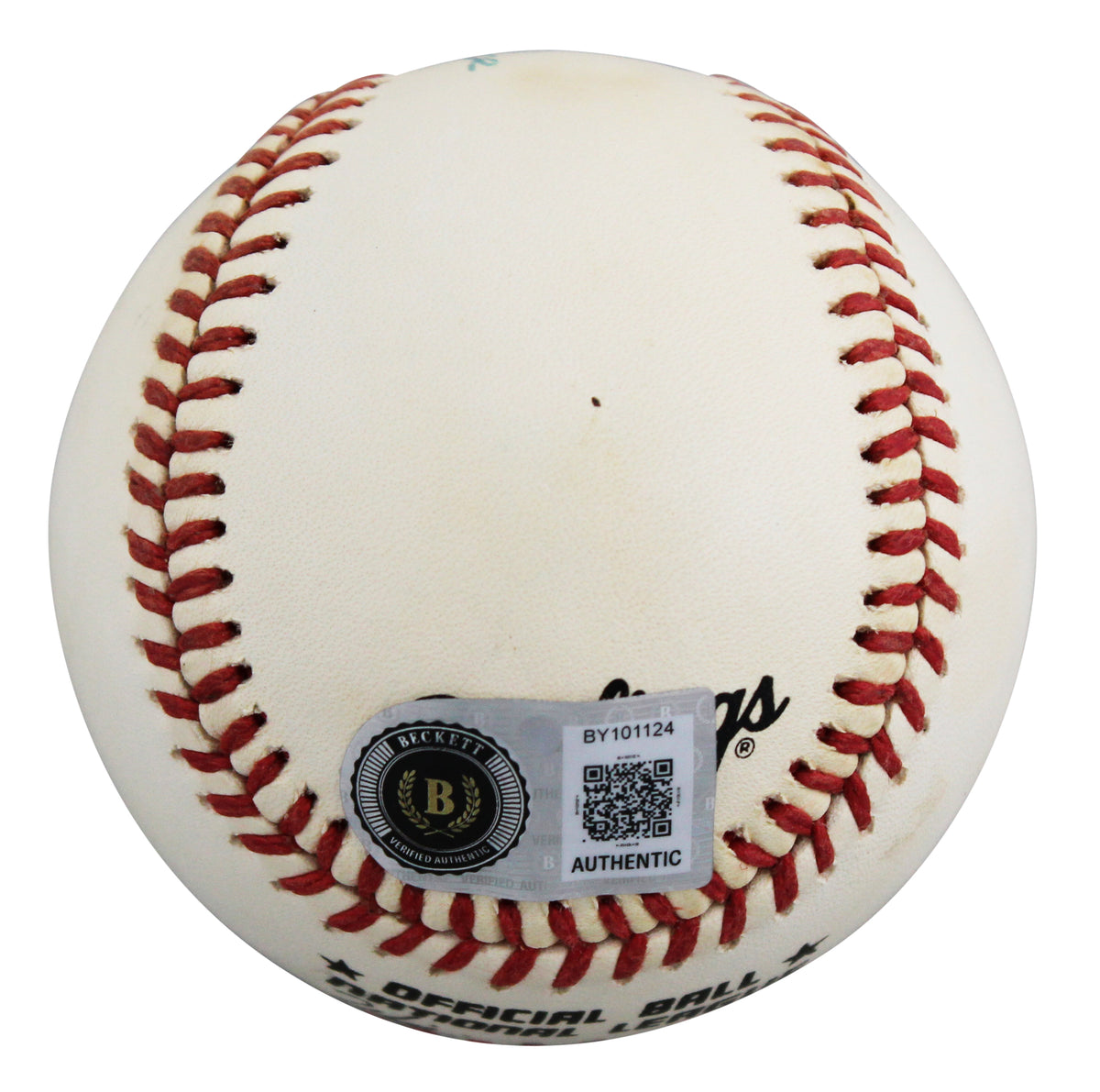 Reds Pete Rose Authentic Signed William White ONL Baseball BAS #BY101124