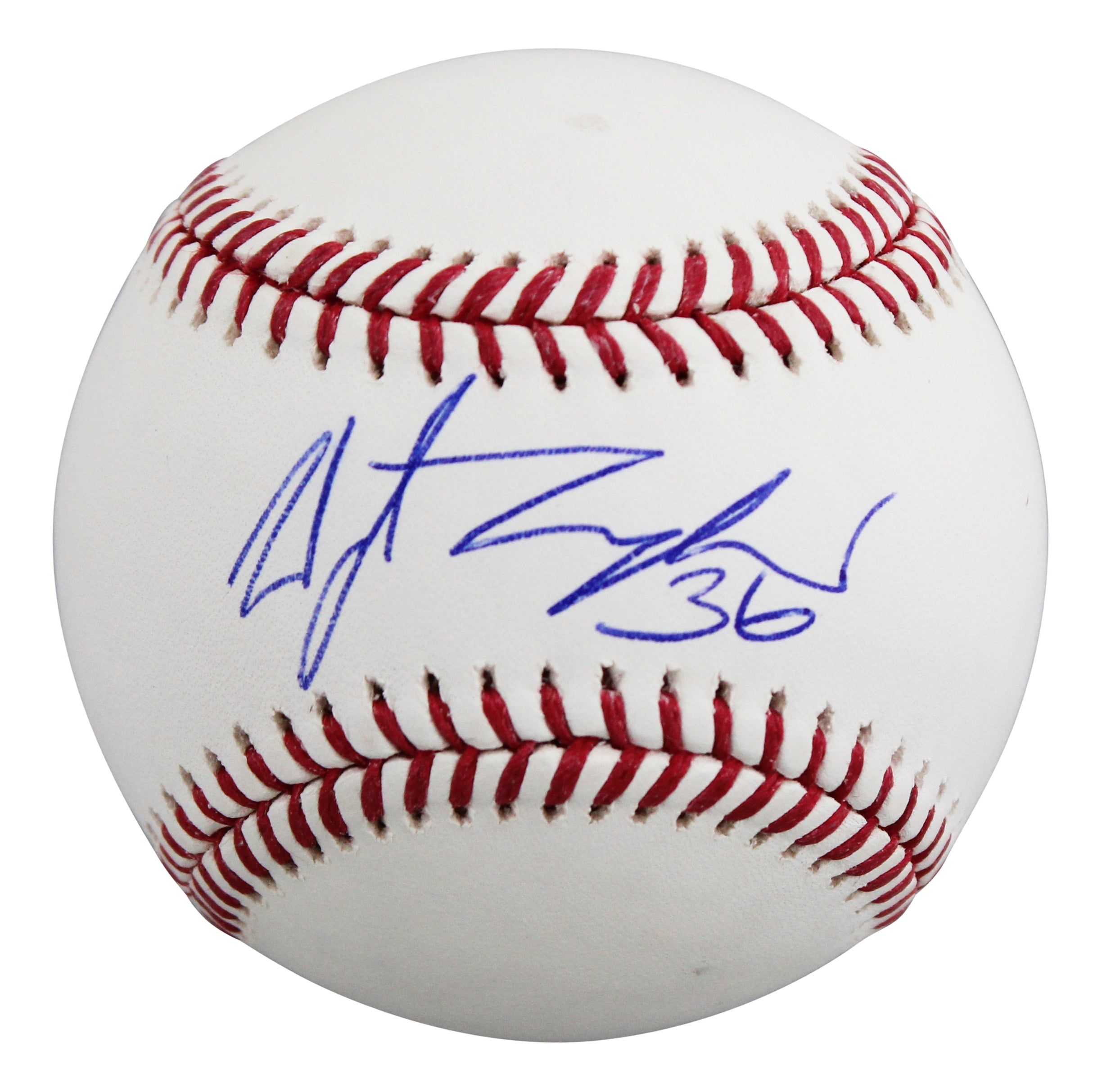 Rangers Wyatt Langford Authentic Signed Robert Manfred OML Baseball JSA #AU76560