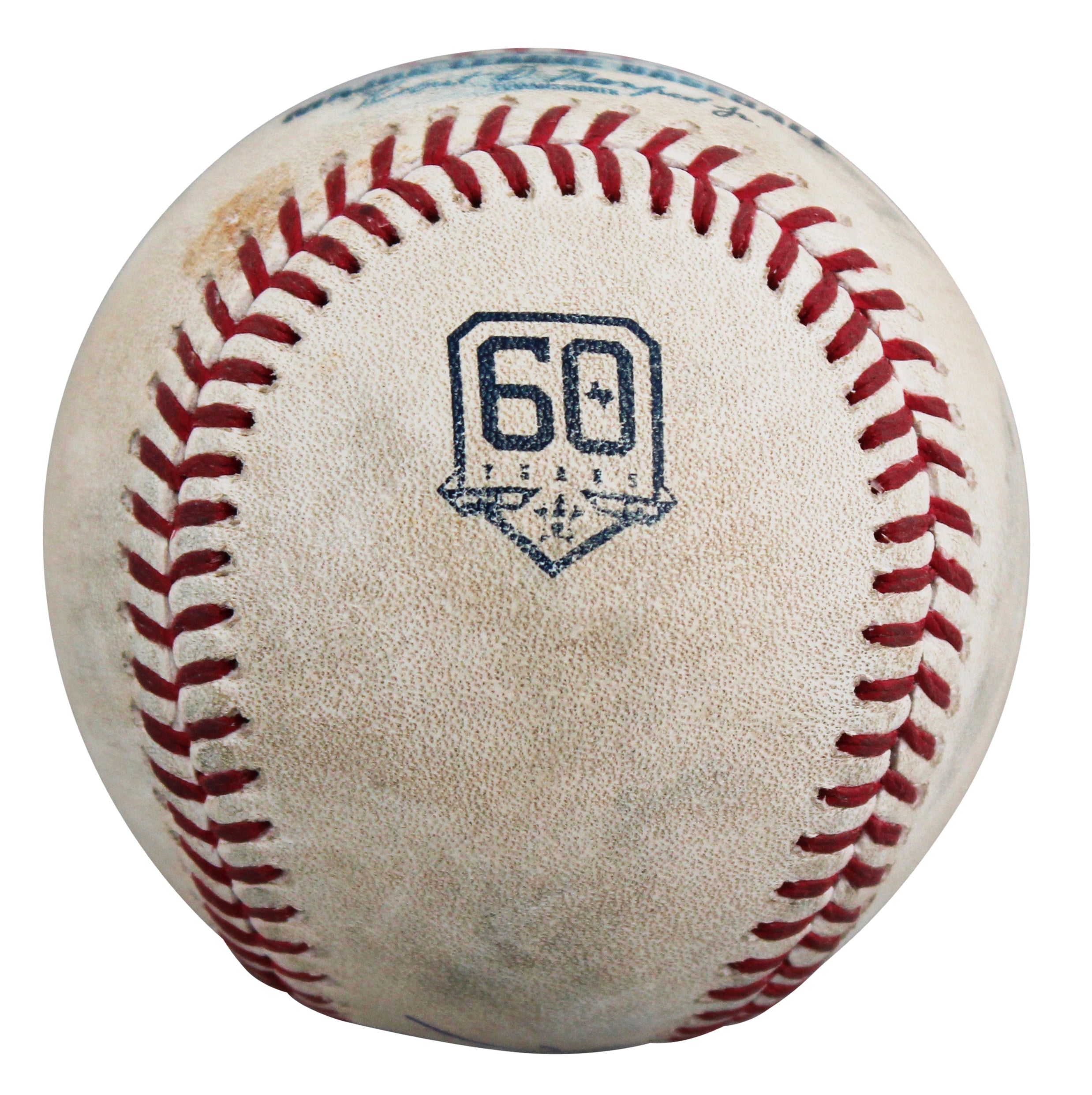 Rangers Marcus Semien Signed Game Used Robert Manfred OML Baseball BAS #BL72001