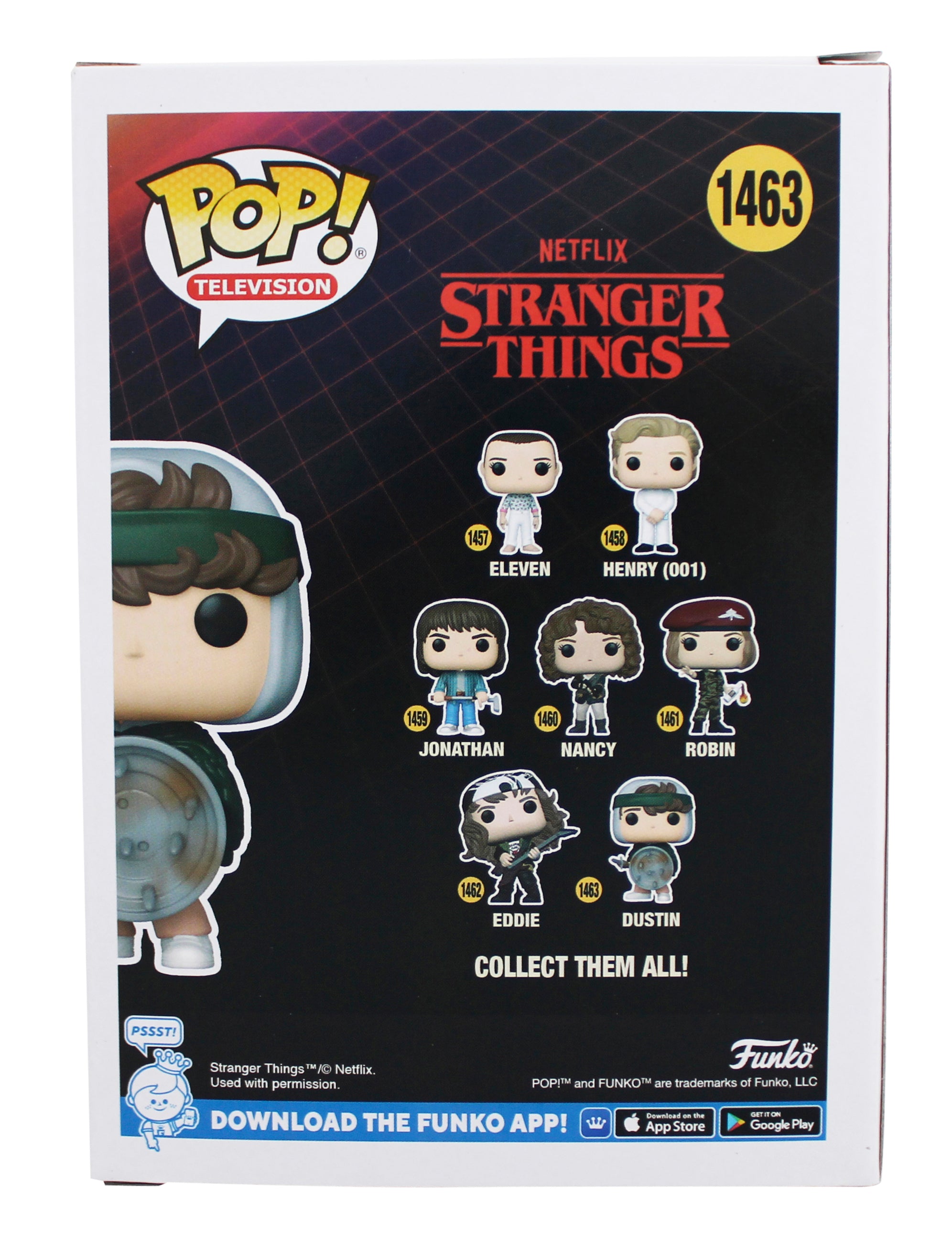Gaten Matarazzo Stranger Things Signed #1463 Funko Pop Vinyl Figure BAS #BV73498