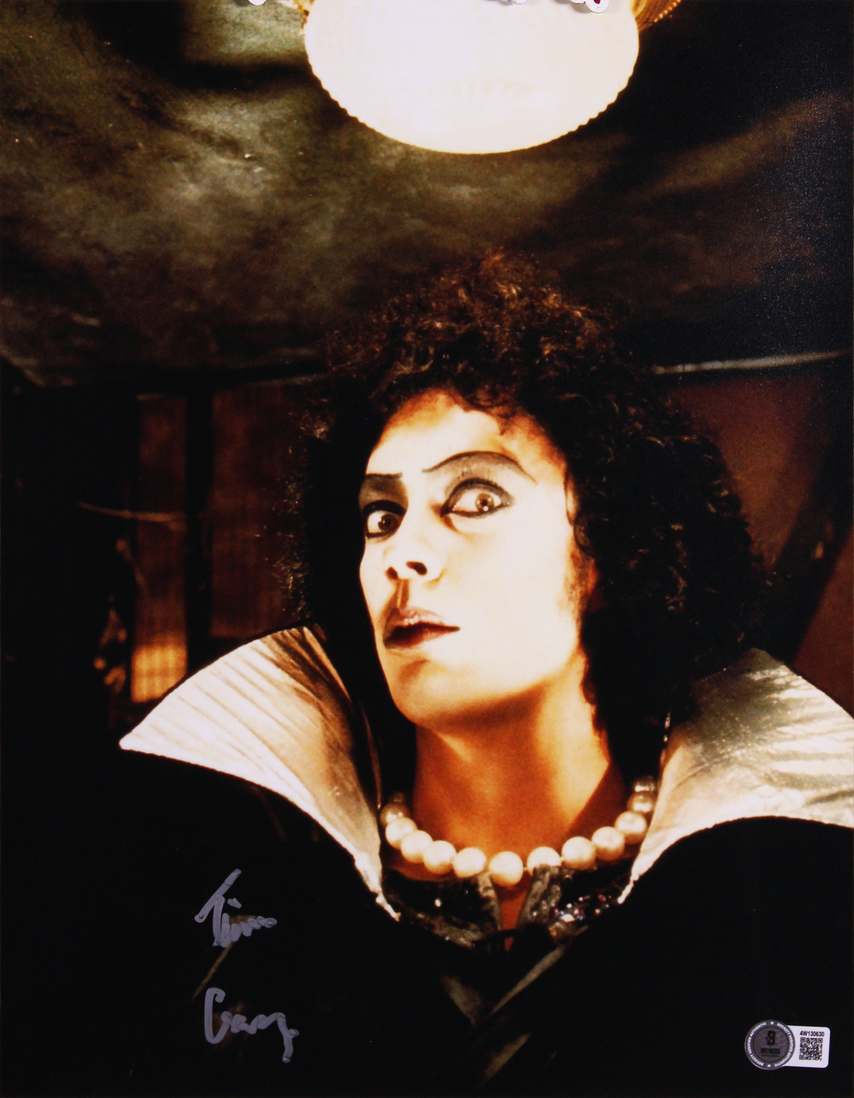 Tim Curry Rocky Horror Picture Show Signed 11x14 Framed Vertical Photo BAS 3