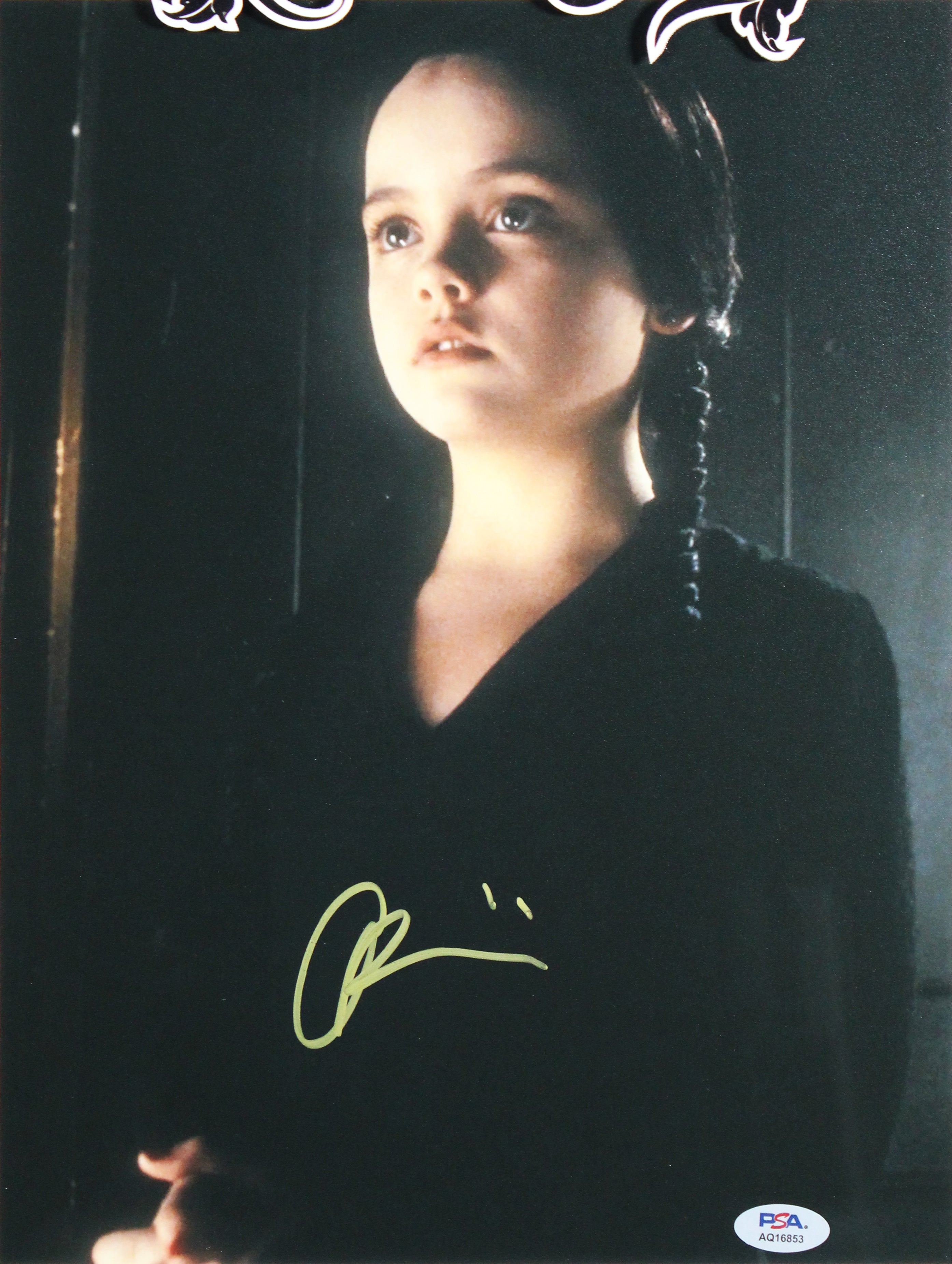 Christina Ricci The Addams Family Signed 11x14 Framed Photo PSA/DNA #AQ16853