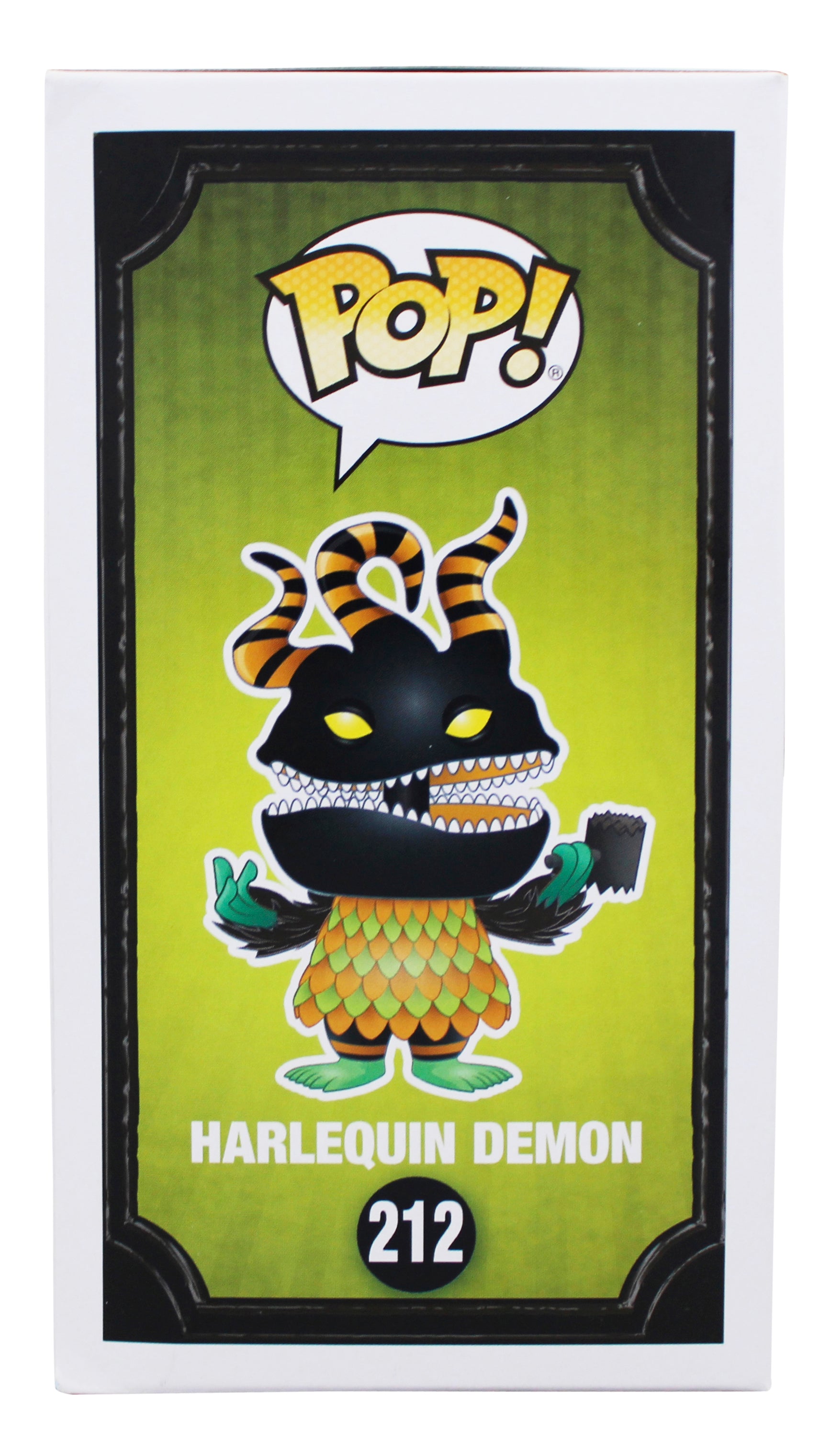 Greg Proops Signed Harlequin Demon #212 Funko Pop Vinyl Figure BAS #BU55126