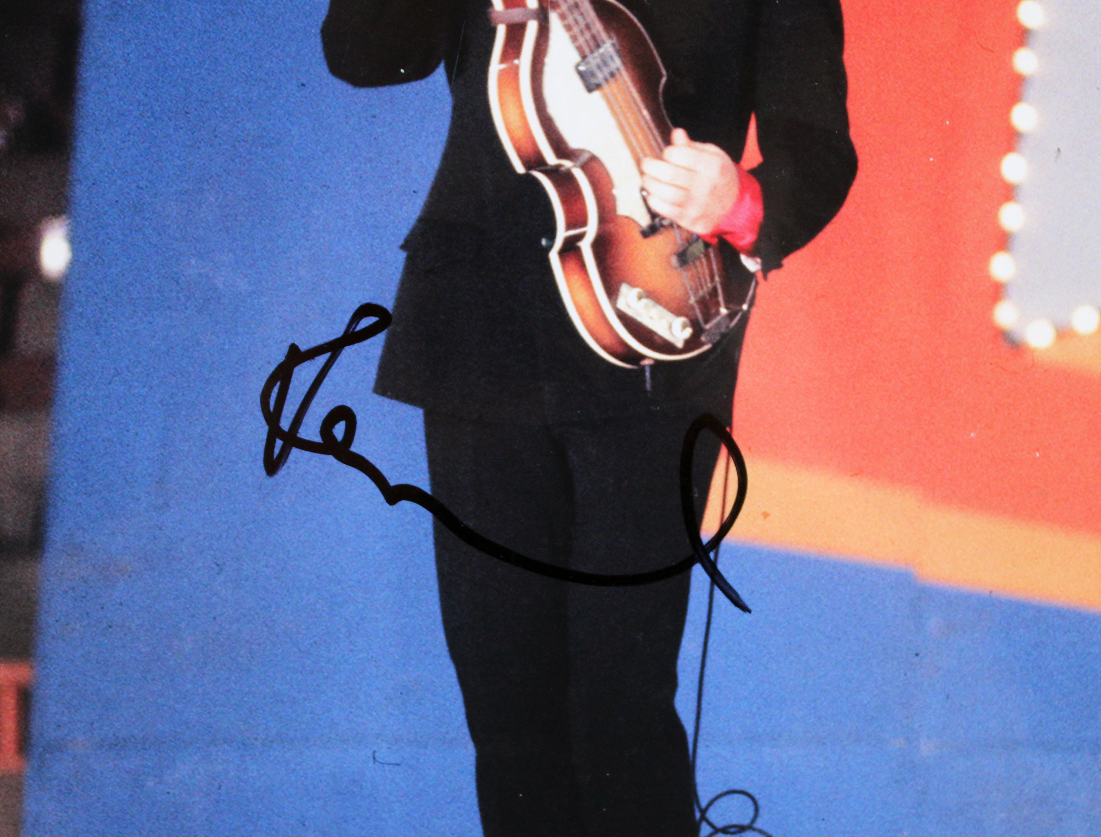 Paul McCartney The Beatles Authentic Signed 8x10.5 Vertical Photo JSA #ZZ71790