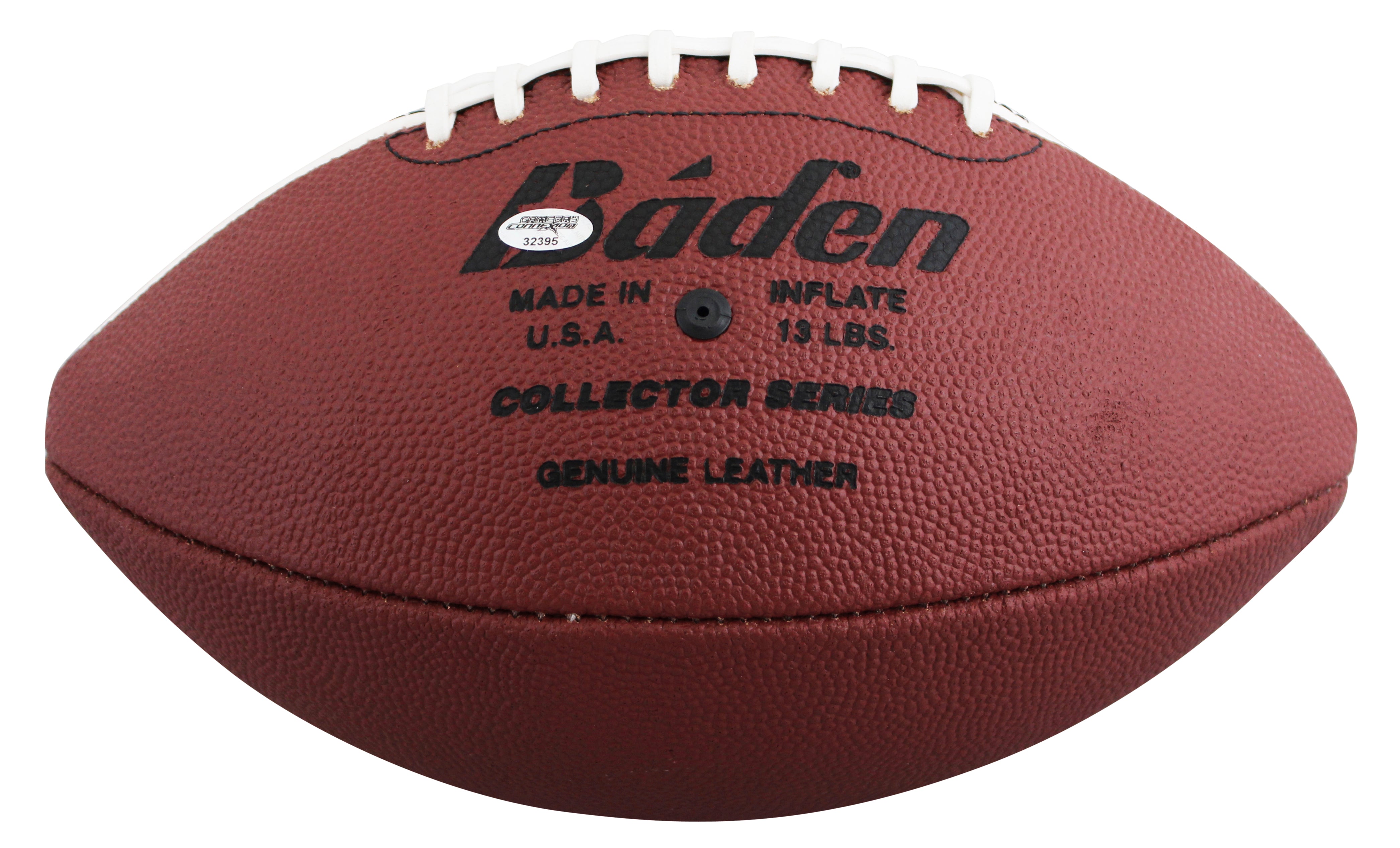 Doak Walker Authentic Signed Baden White Panel Logo Football BAS #BY103585