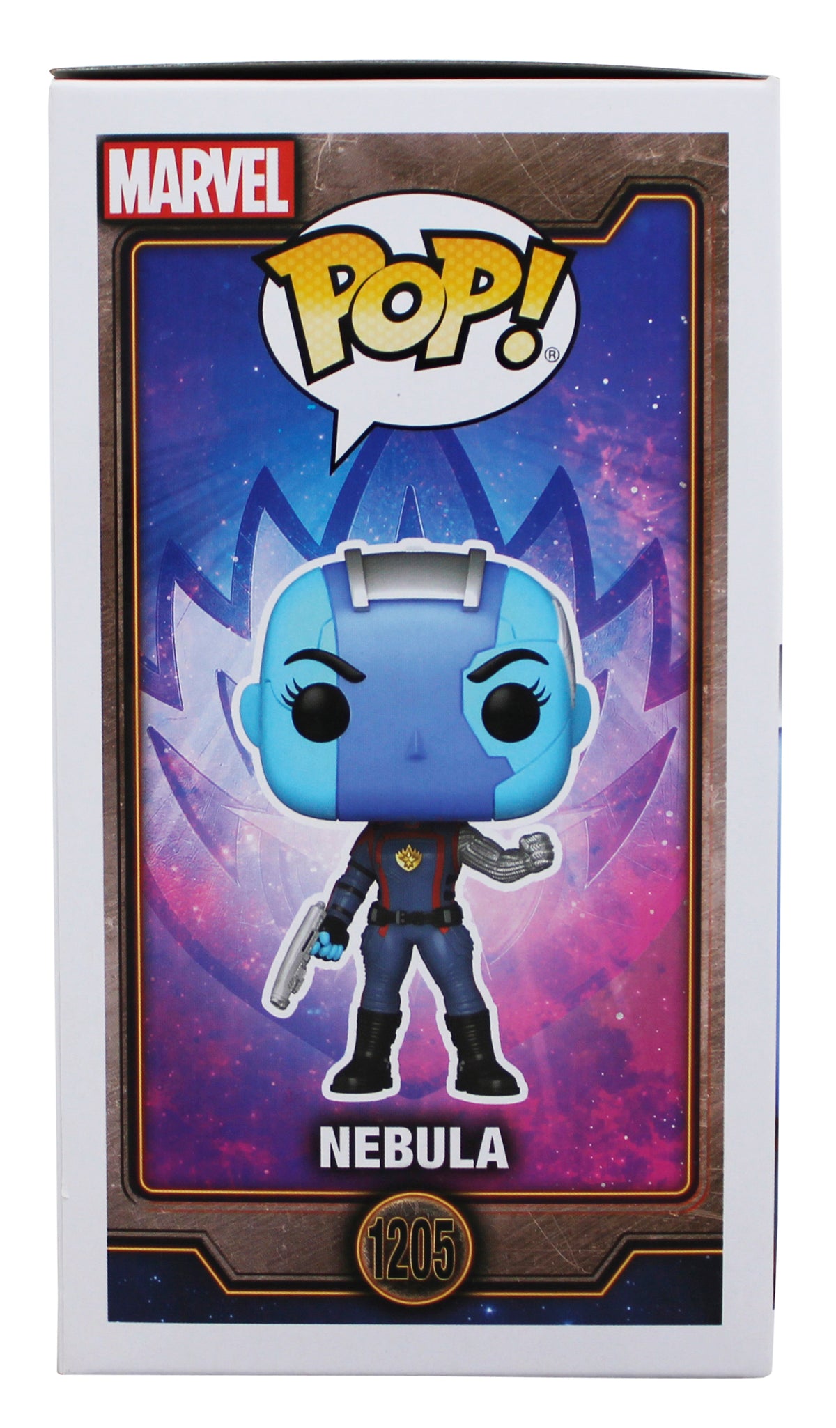Karen Gillan Signed GOTG Nebula #1205 Funko Pop Vinyl Figure BAS #BU55069