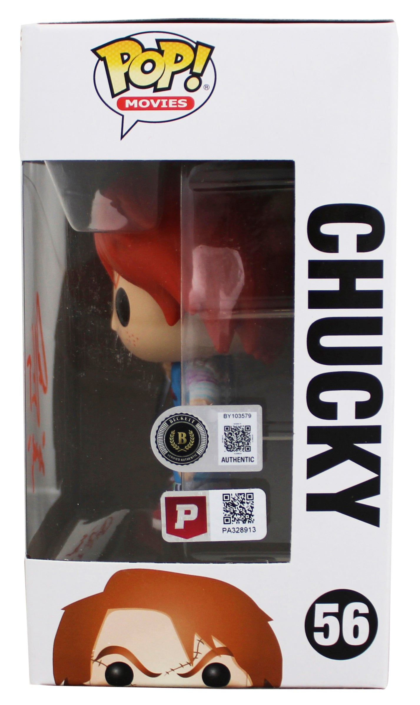 Alex Vincent Child's Play "Andy" Signed #56 Funko Pop Vinyl Figure BAS #BY103579