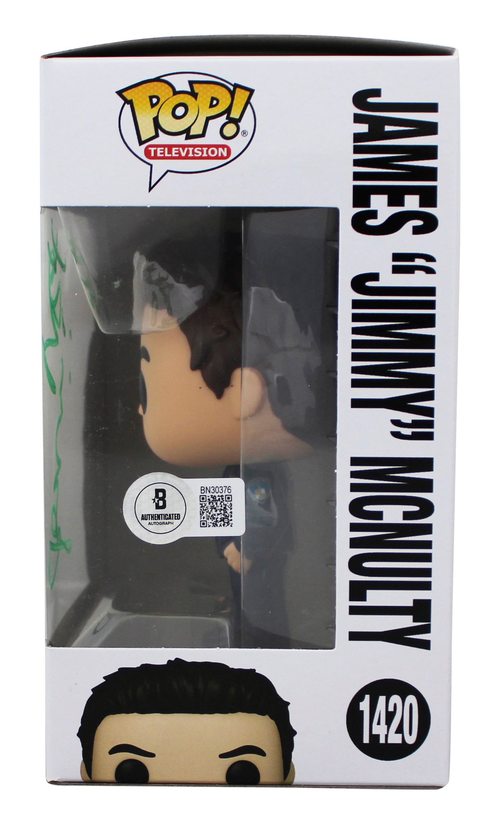Dominic West The Wire Signed James McNulty #1420 Funko Pop Vinyl Figure BAS