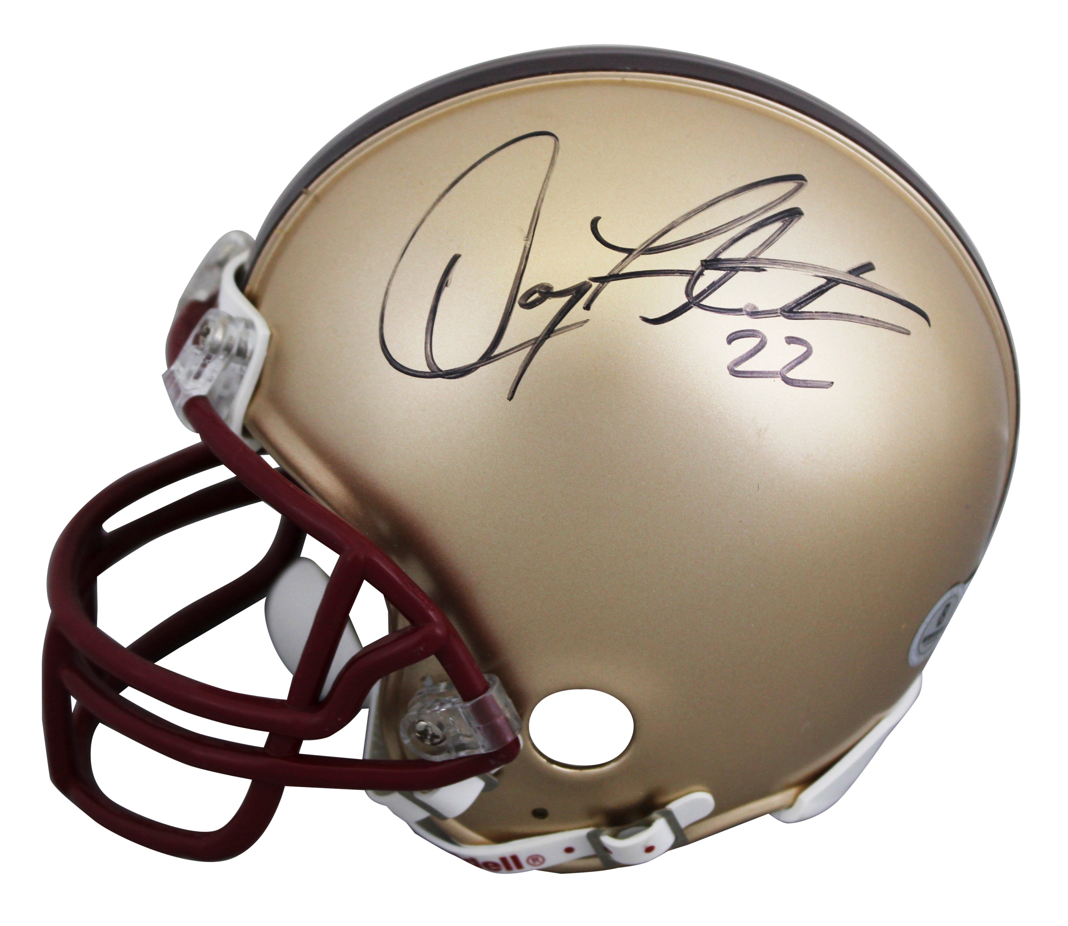 Boston College Doug Flutie Authentic Signed Rep Mini Helmet BAS #BX87180