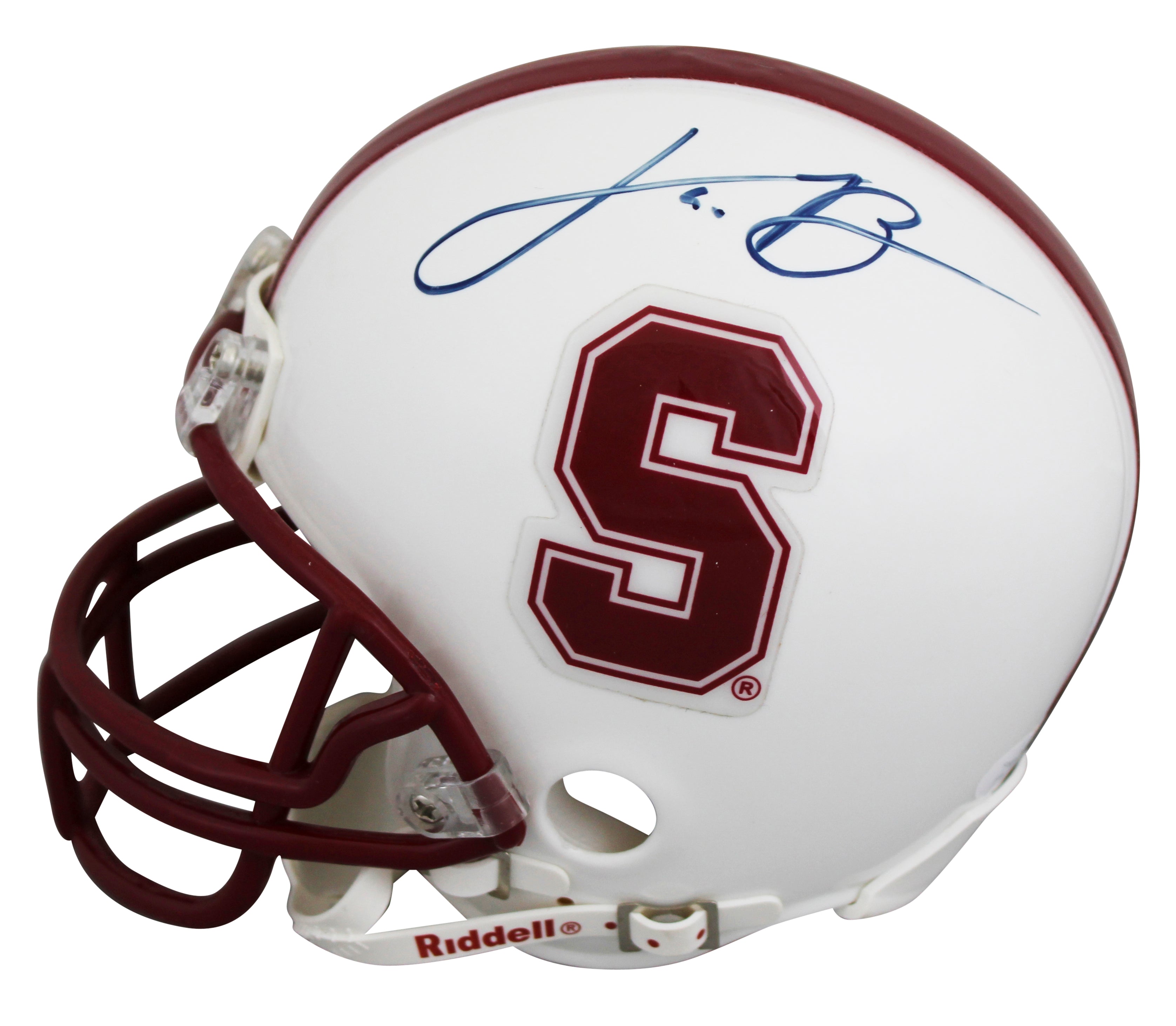 Senator Cory Booker Authentic Signed Stanford Rep Mini Helmet JSA #SS18471